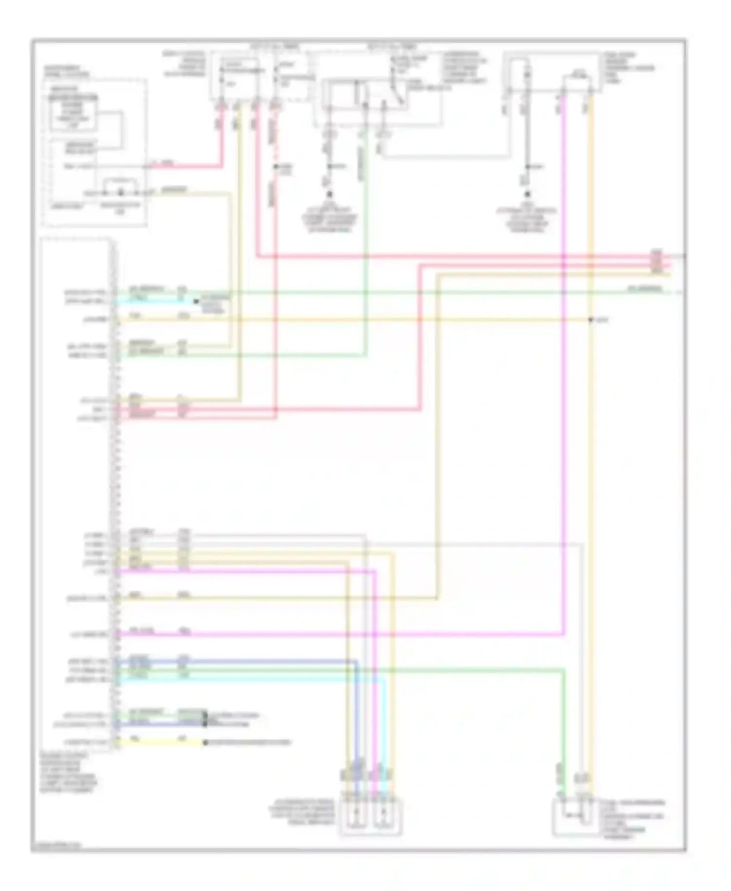 Sky Saturn I (2006-2009): Wiring diagram engine performance 2.4l vin b (1 of 4)