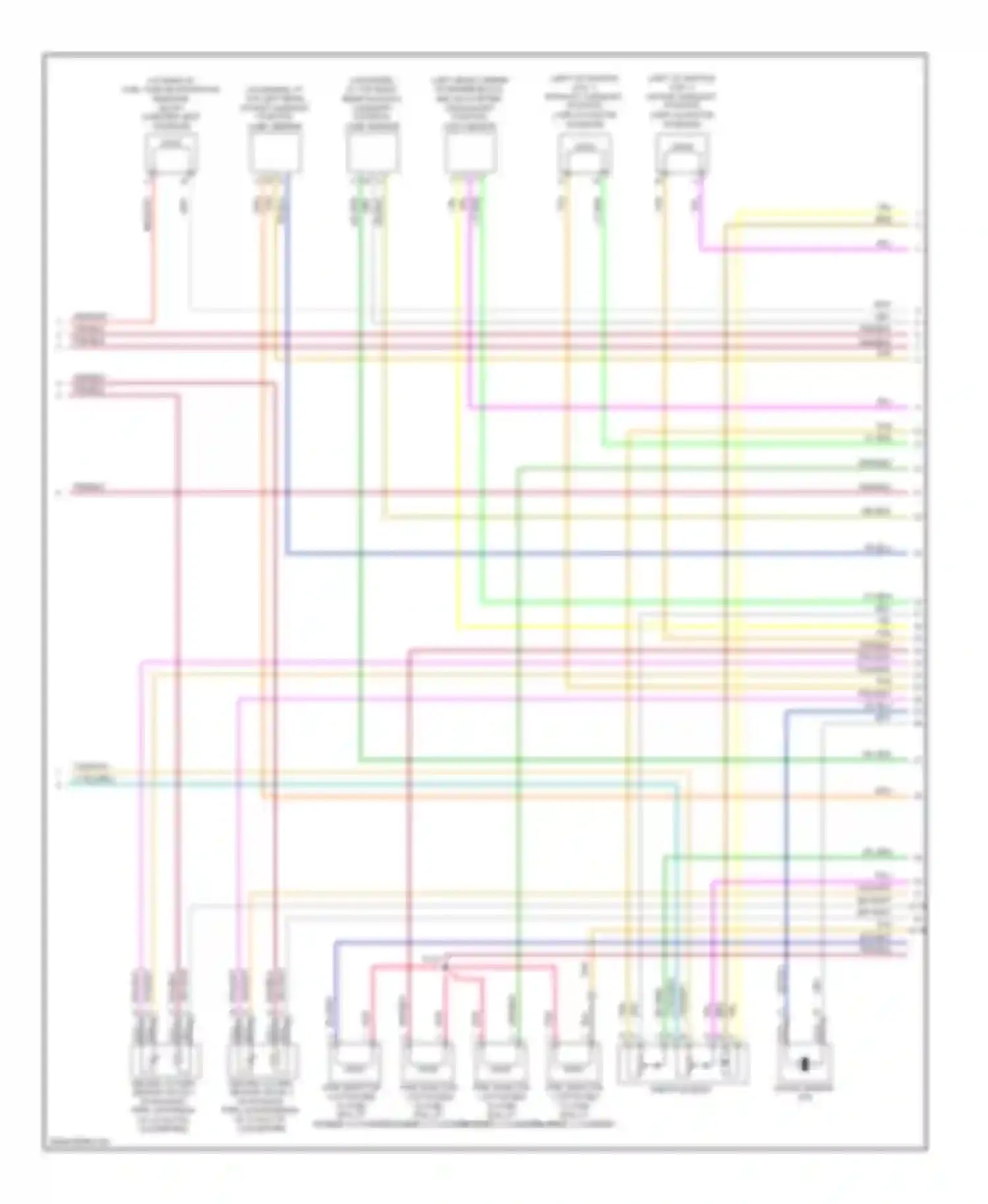 Sky Saturn I (2006-2009): Wiring diagram engine performance 2.4l vin b (3 of 4)