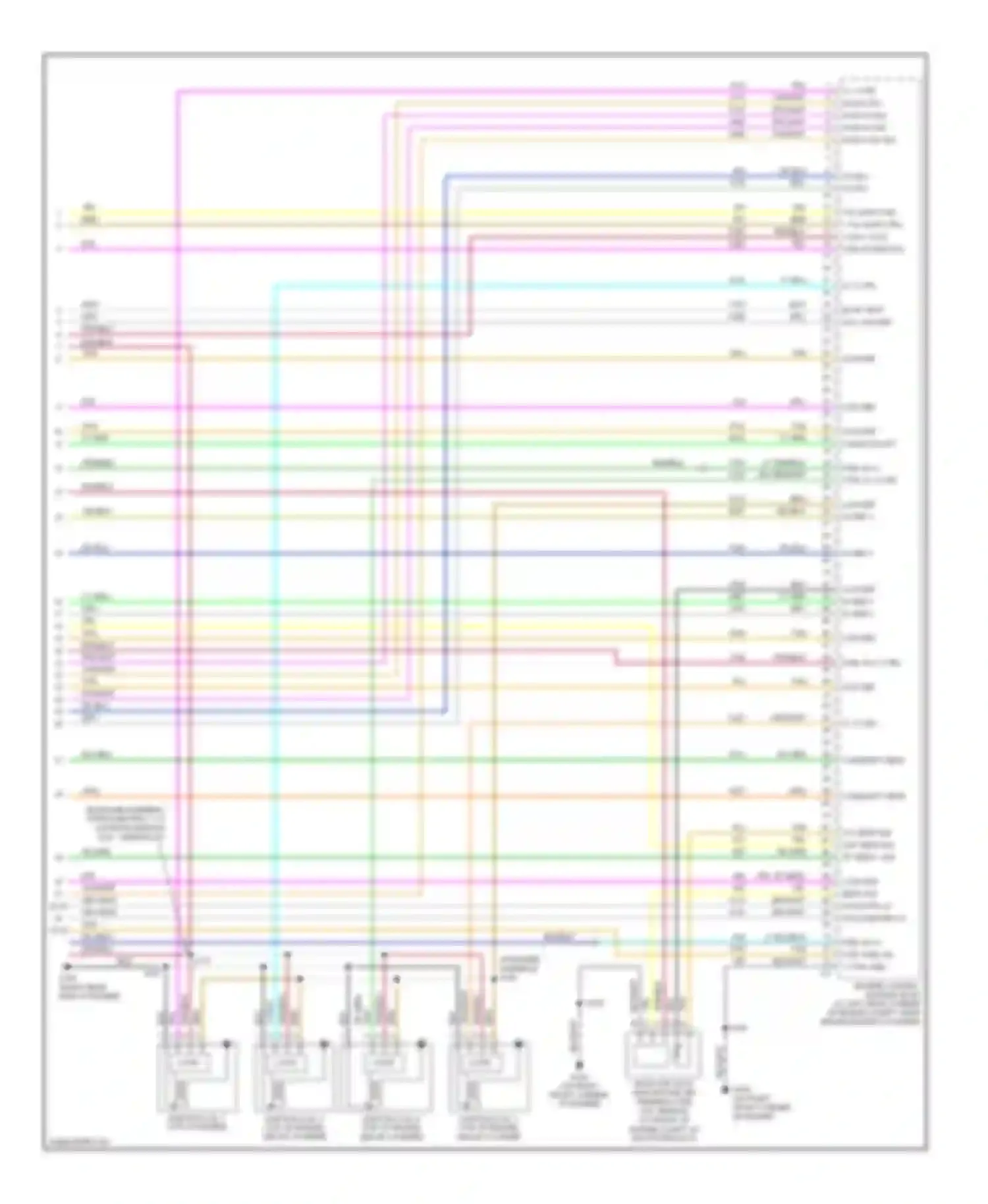 Sky Saturn I (2006-2009): Wiring diagram engine performance 2.4l vin b (4 of 4)