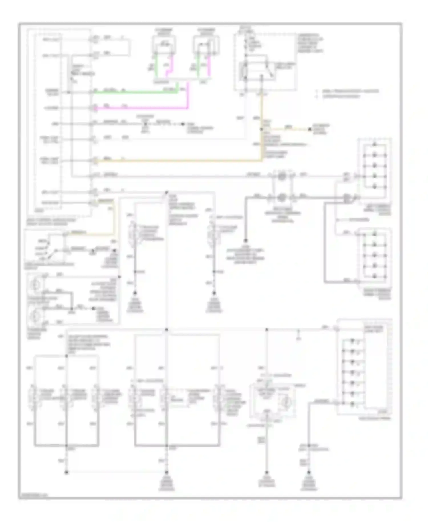 Sky Saturn I (2006-2009): Instrument illumination circuit