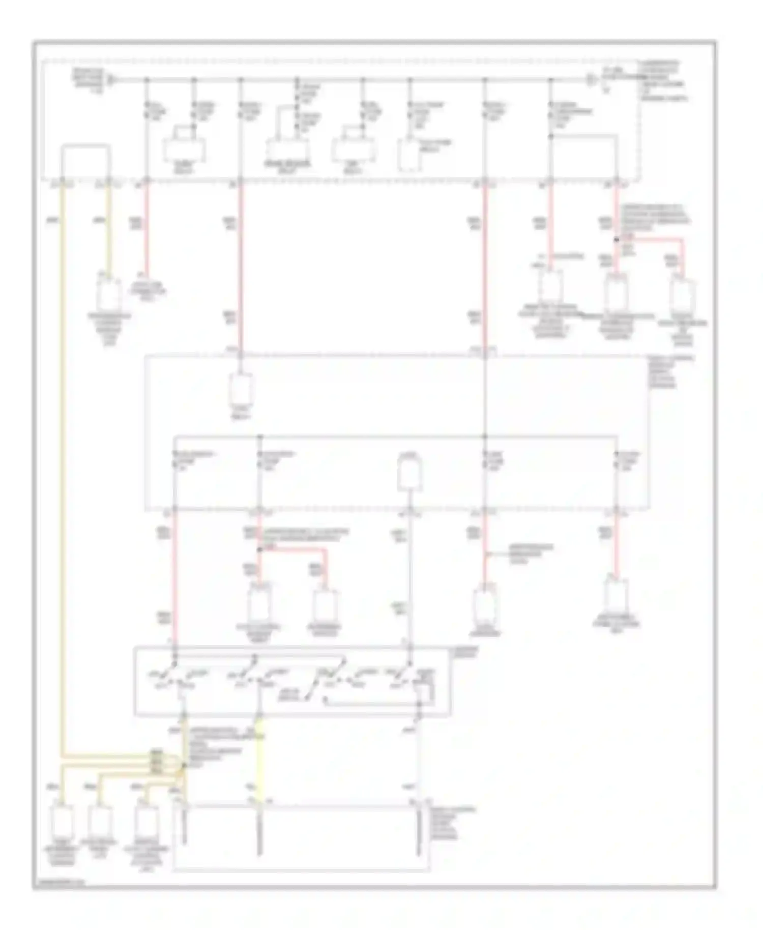 Sky Saturn I (2006-2009): Power distribution circuit (2 of 3)