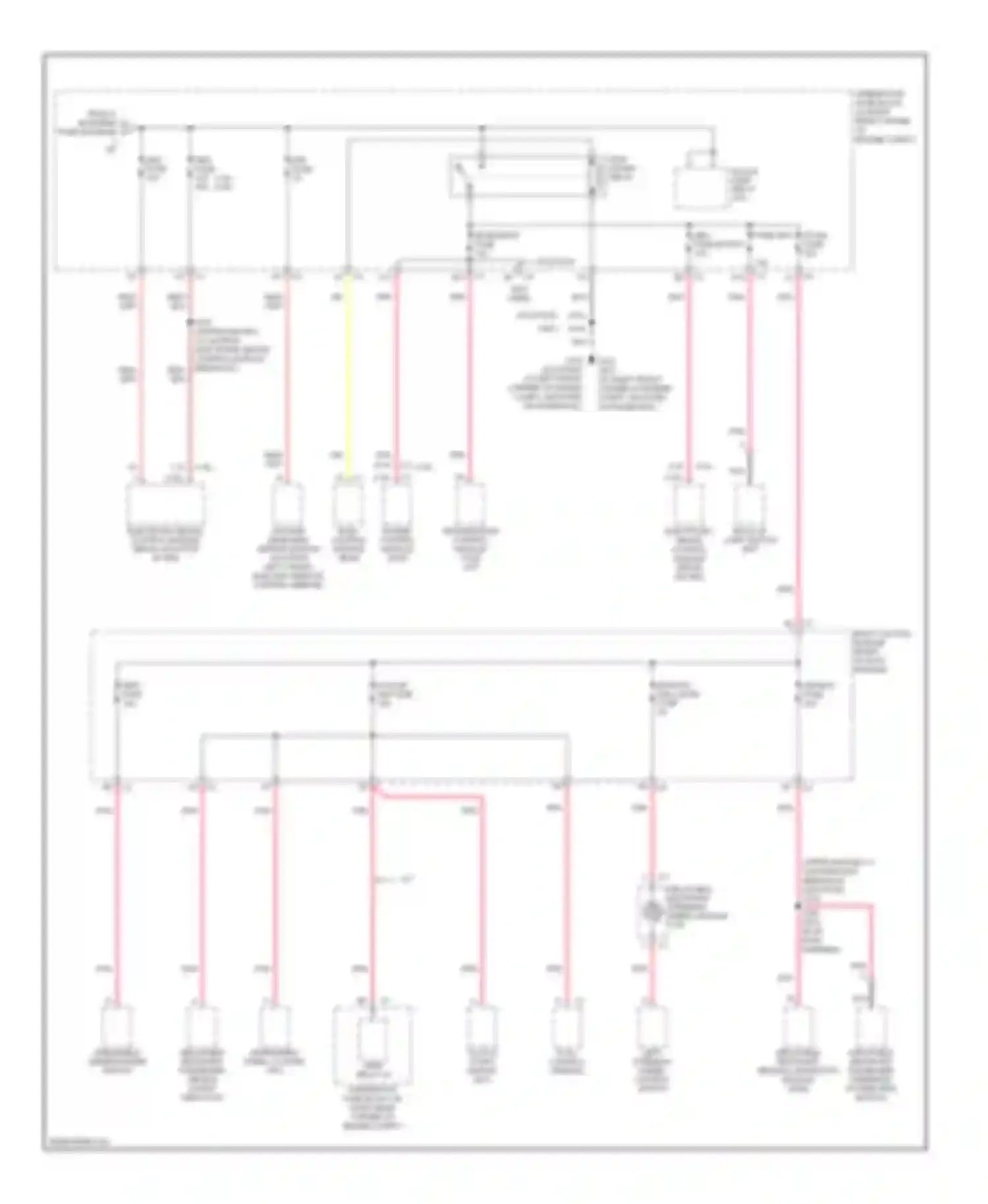 Sky Saturn I (2006-2009): Power distribution circuit (3 of 3)