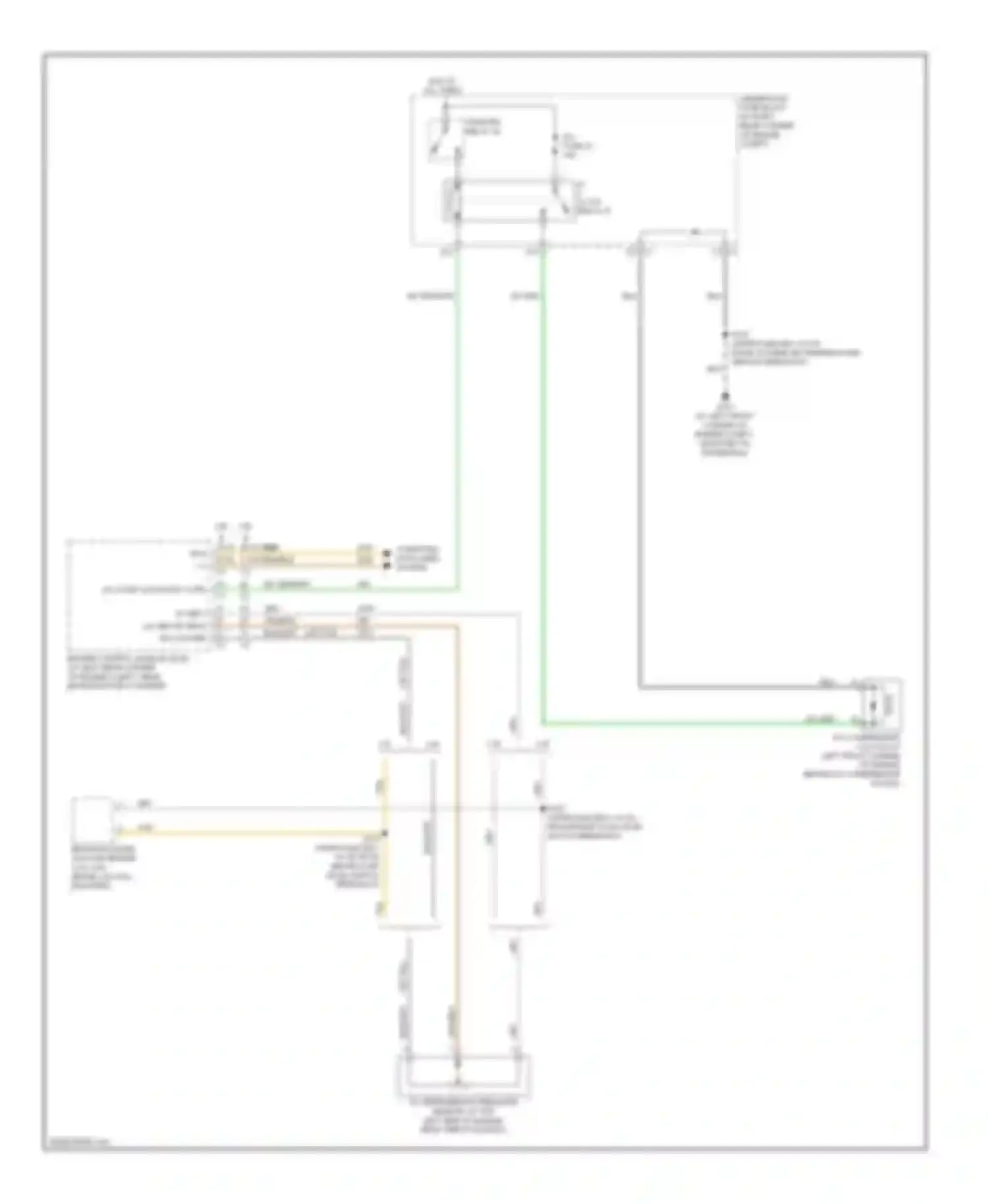 Wiring diagram behind a/c compressor pulley) for Saturn Sky I (2006-2009) (1 of 1)