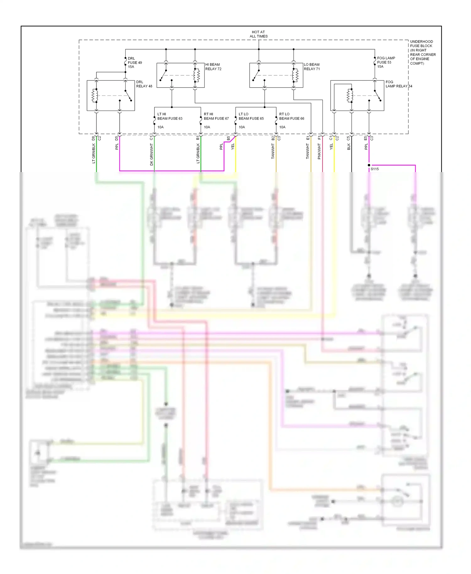 Saturn Sky I (2006-2009) computer data lines system wiring diagram  (15 of 26)