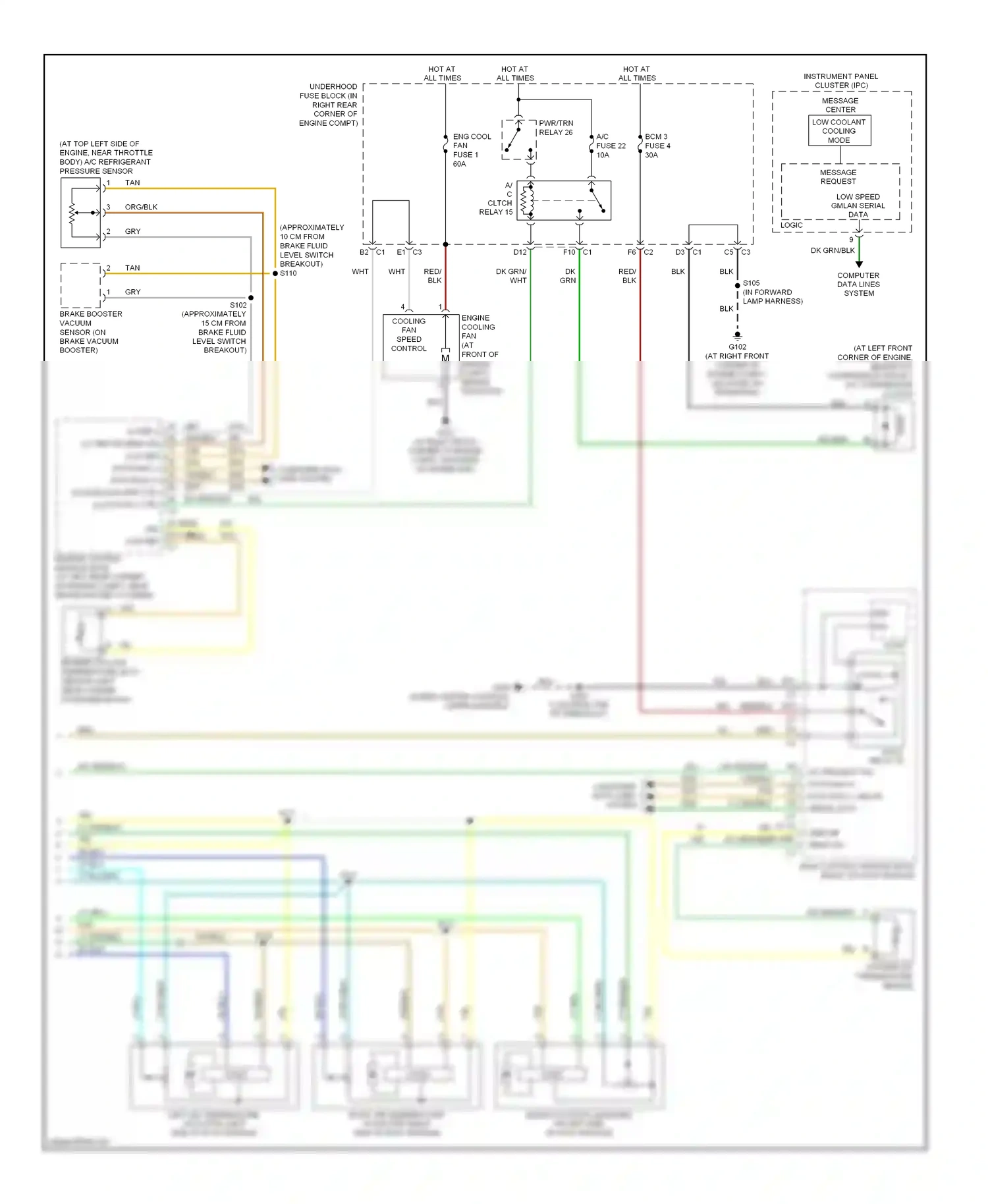Saturn Sky I (2006-2009) computer data lines system wiring diagram  (4 of 26)