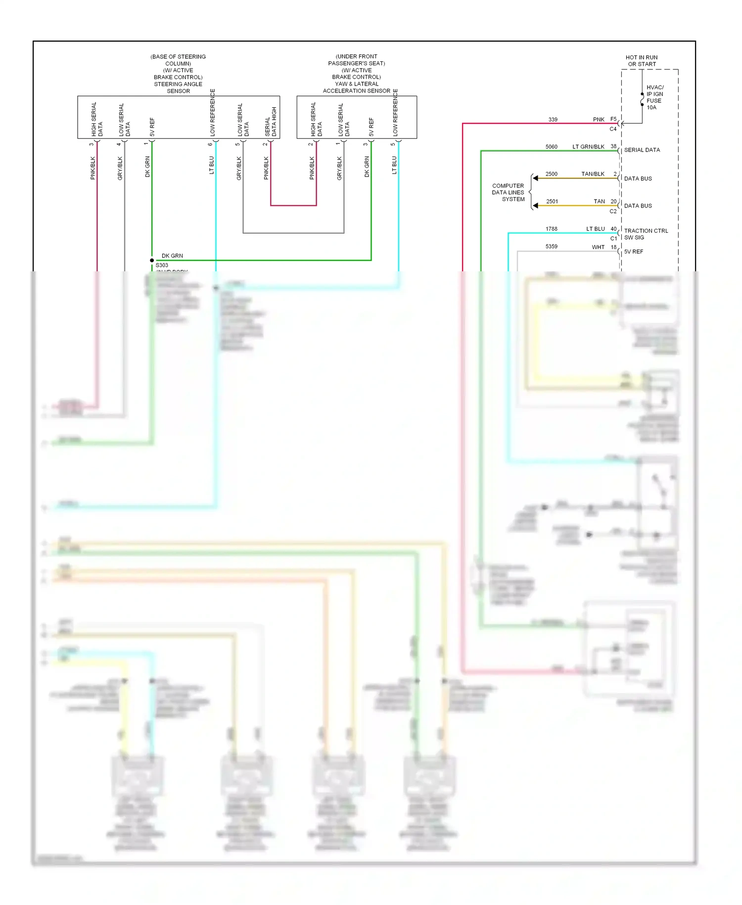 Saturn Sky I (2006-2009) computer data lines system wiring diagram  (2 of 26)