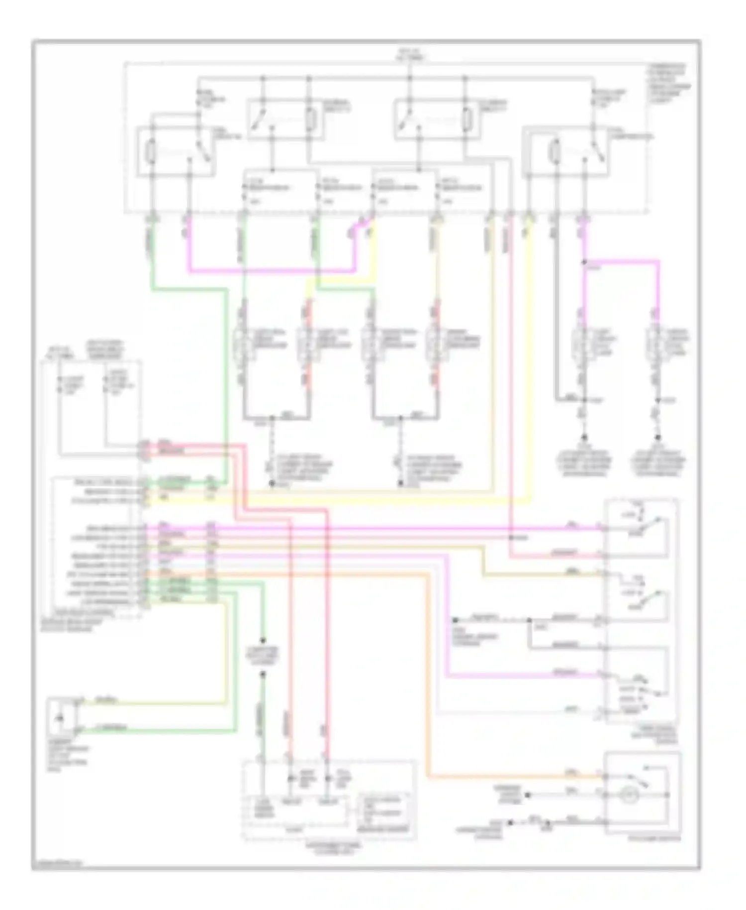 Wiring diagram drl rly ctrl high beam rly ctrl fog lamp rly ctrl for Saturn Sky I (2006-2009) (1 of 1)