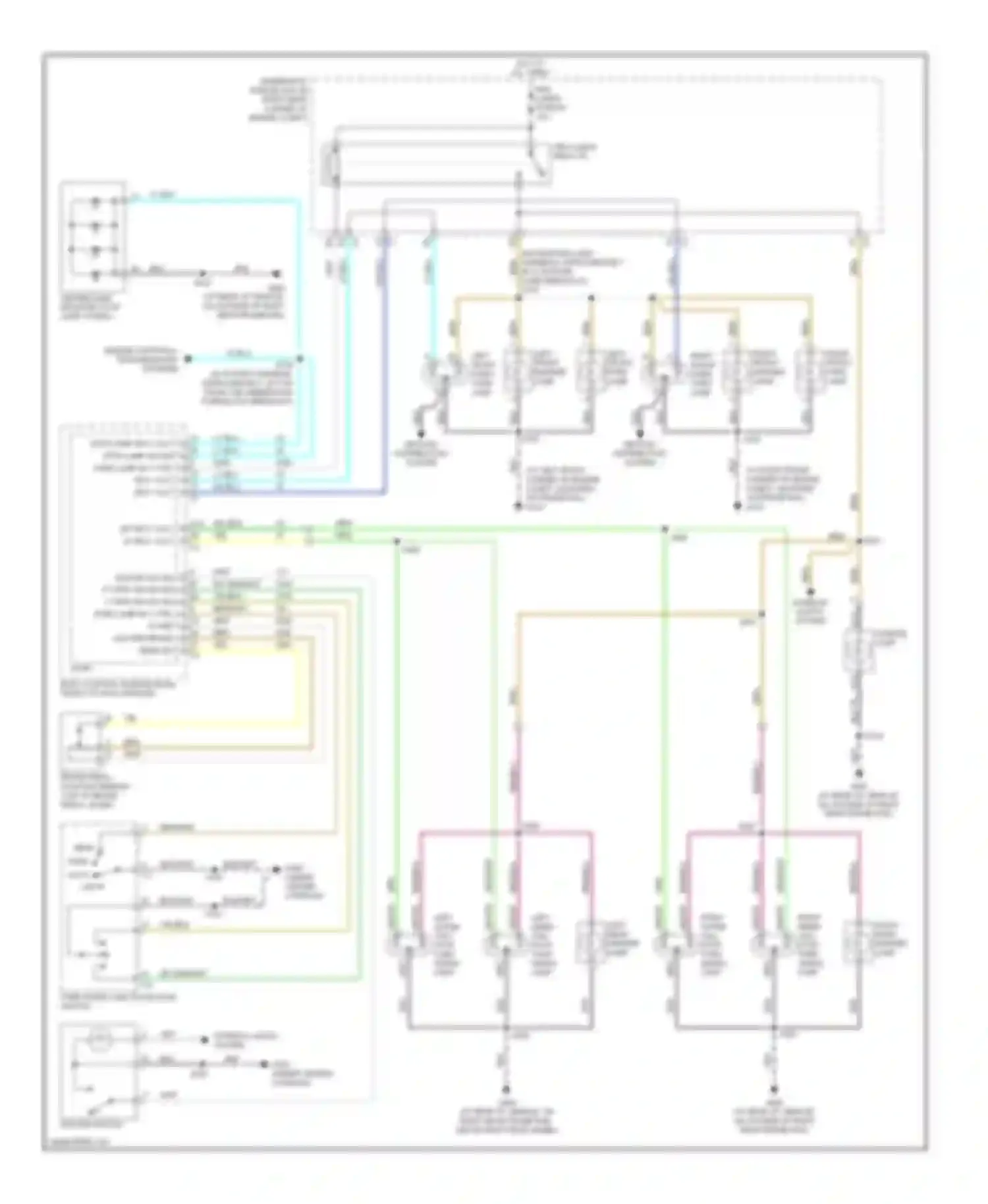 Wiring diagram left front for Saturn Sky I (2006-2009) (1 of 1)
