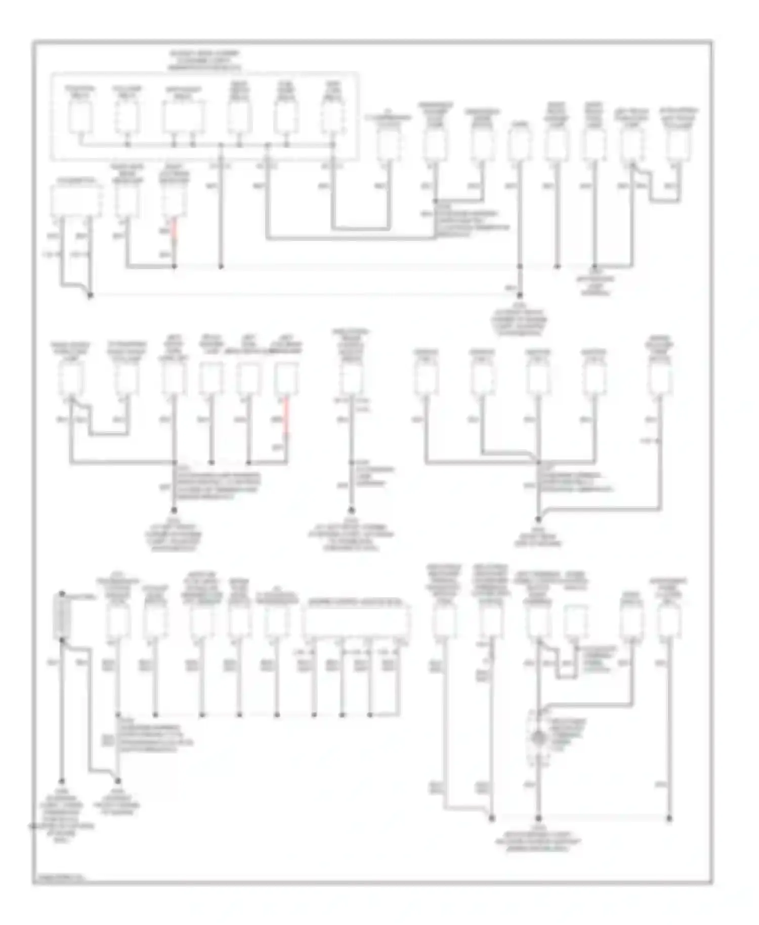 Wiring diagram right high beam headlamp for Saturn Sky I (2006-2009) (1 of 2)