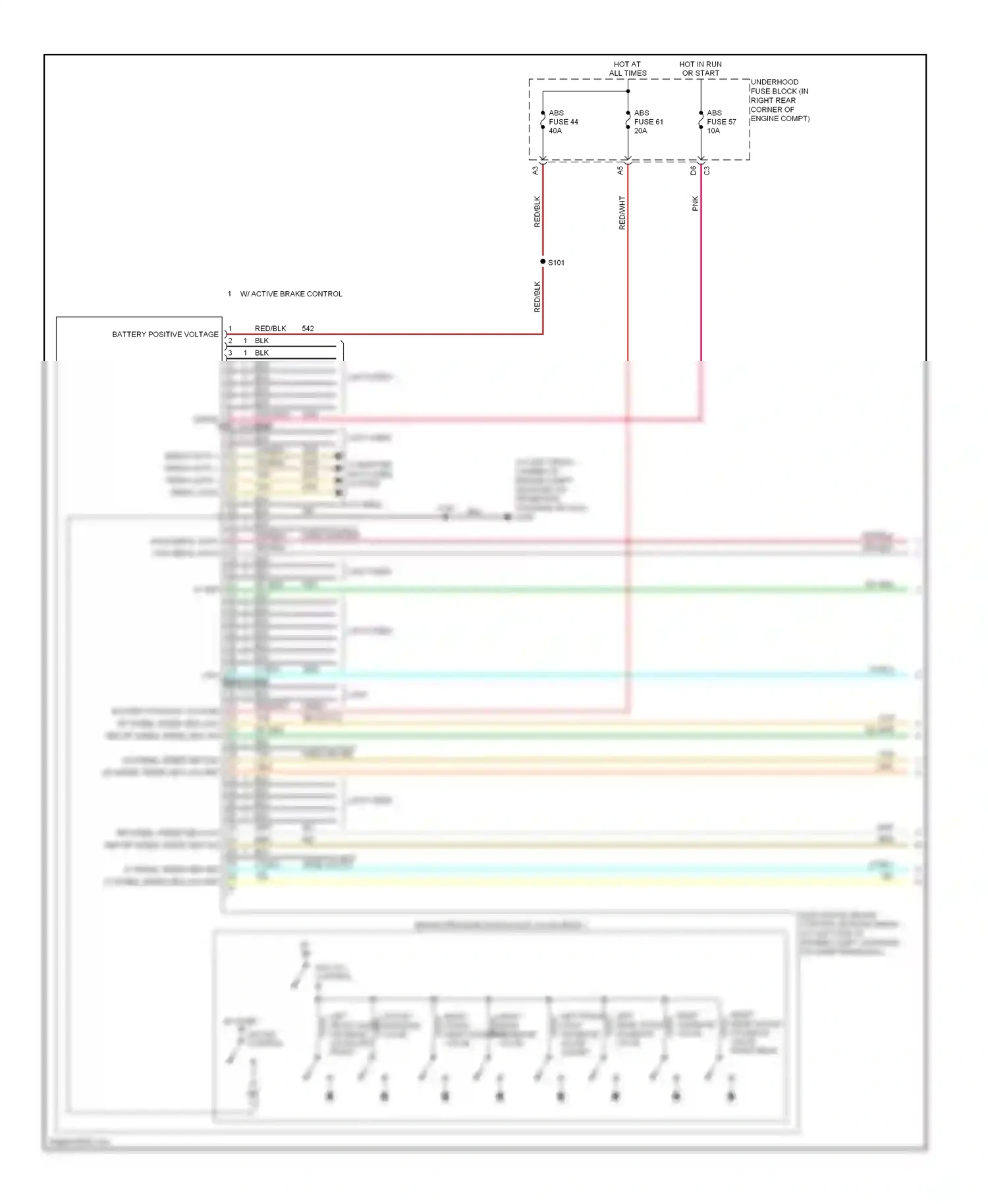 Saturn Sky I (2006-2009) serial data - serial data + serial data + serial data - wiring diagram  (1 of 1)