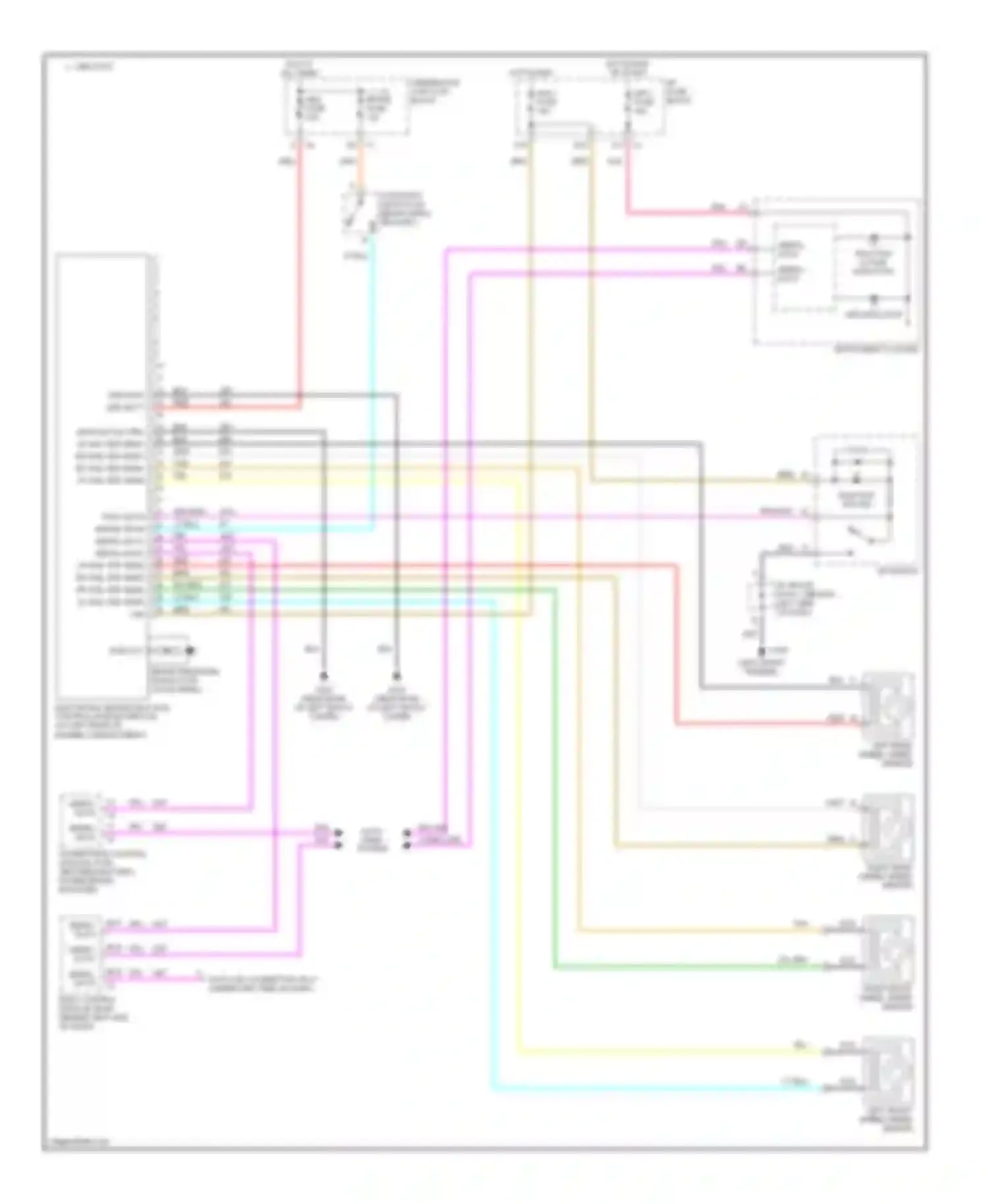 Wiring diagram nca for Saturn SL II (1996-2002) (2 of 16)