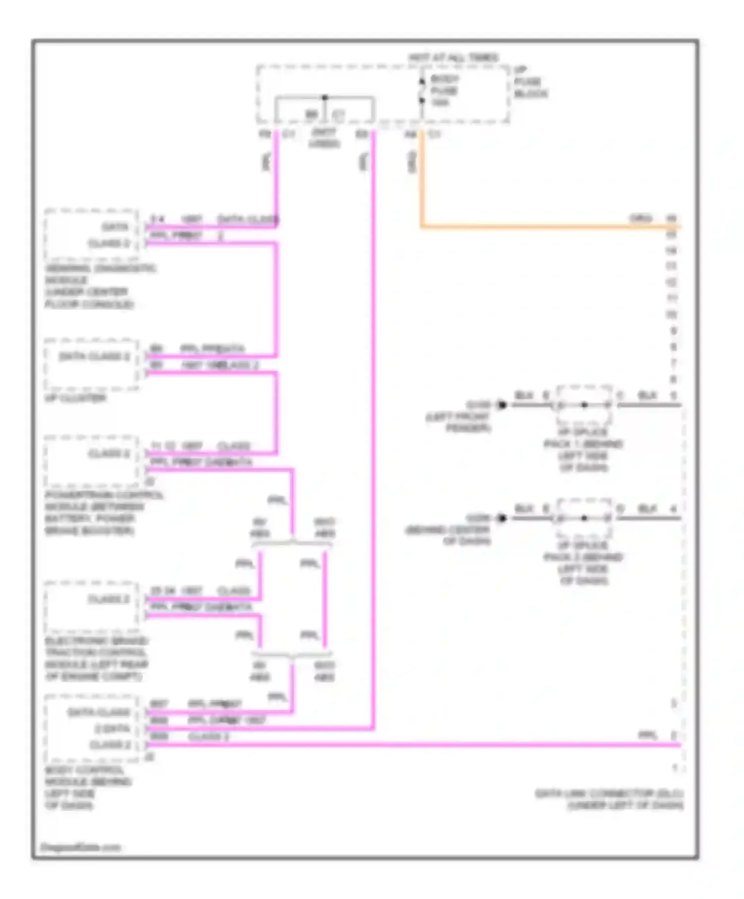 Wiring diagram ppl 1807 1807 1807 for Saturn SL II (1996-2002) (1 of 1)