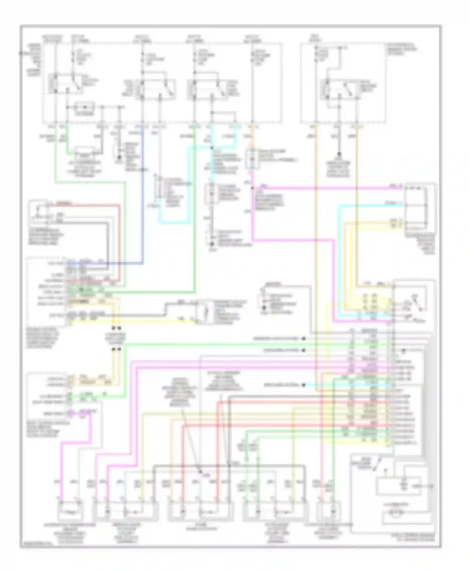 VUE Saturn I (2001-2007): 2.2l vin d, manual a/c circuit