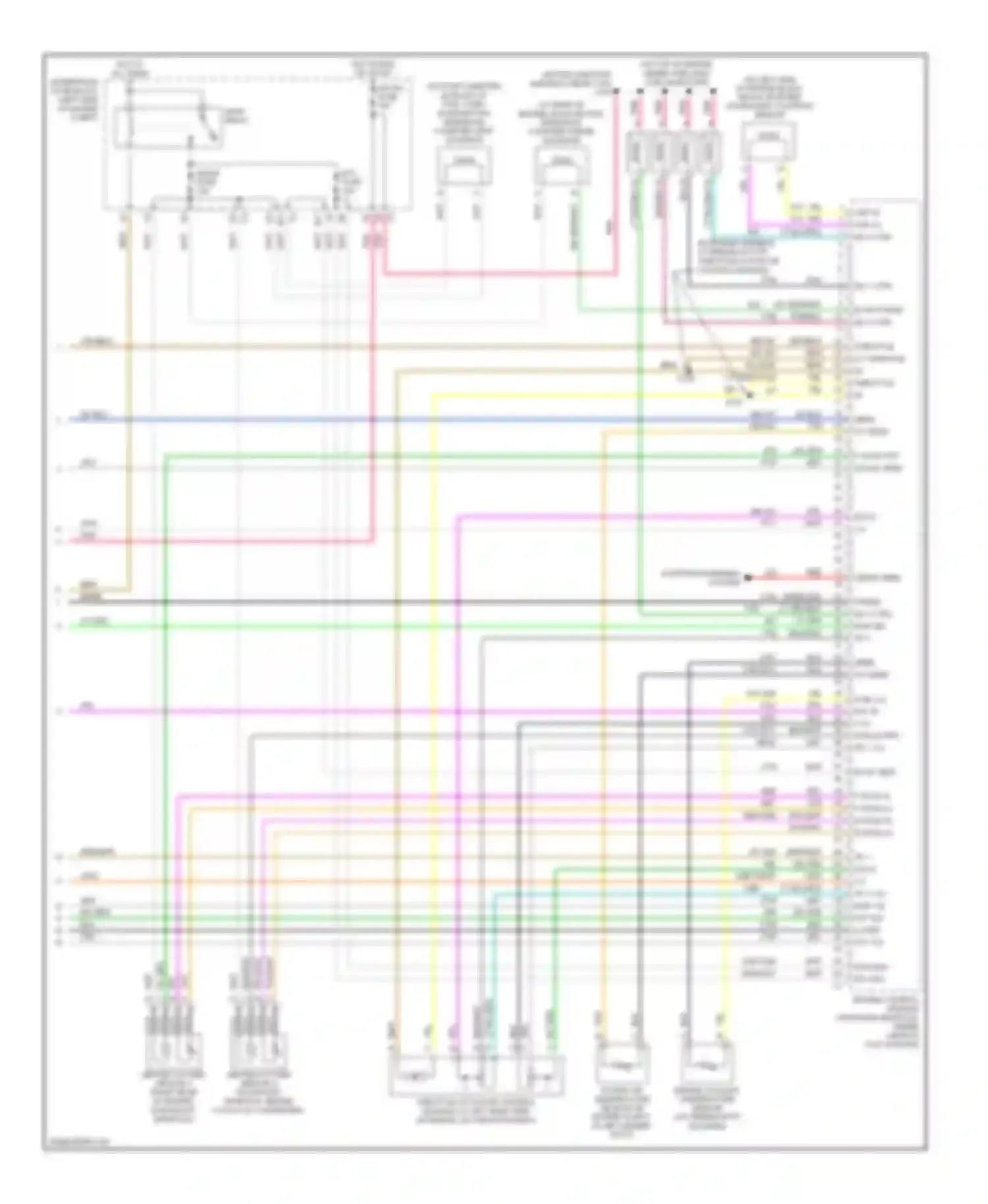 VUE Saturn I (2001-2007): Wiring diagram engine performance 2.2l vin d (3 of 3)