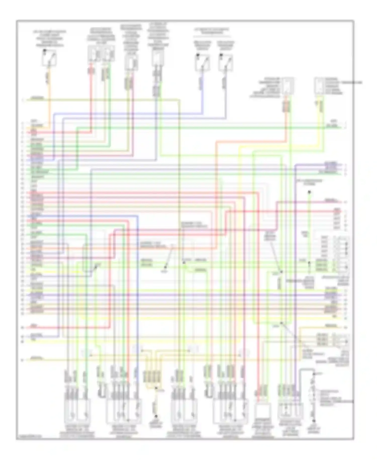 VUE Saturn I (2001-2007): Wiring diagram engine performance 3.5l vin 4 (2 of 5)