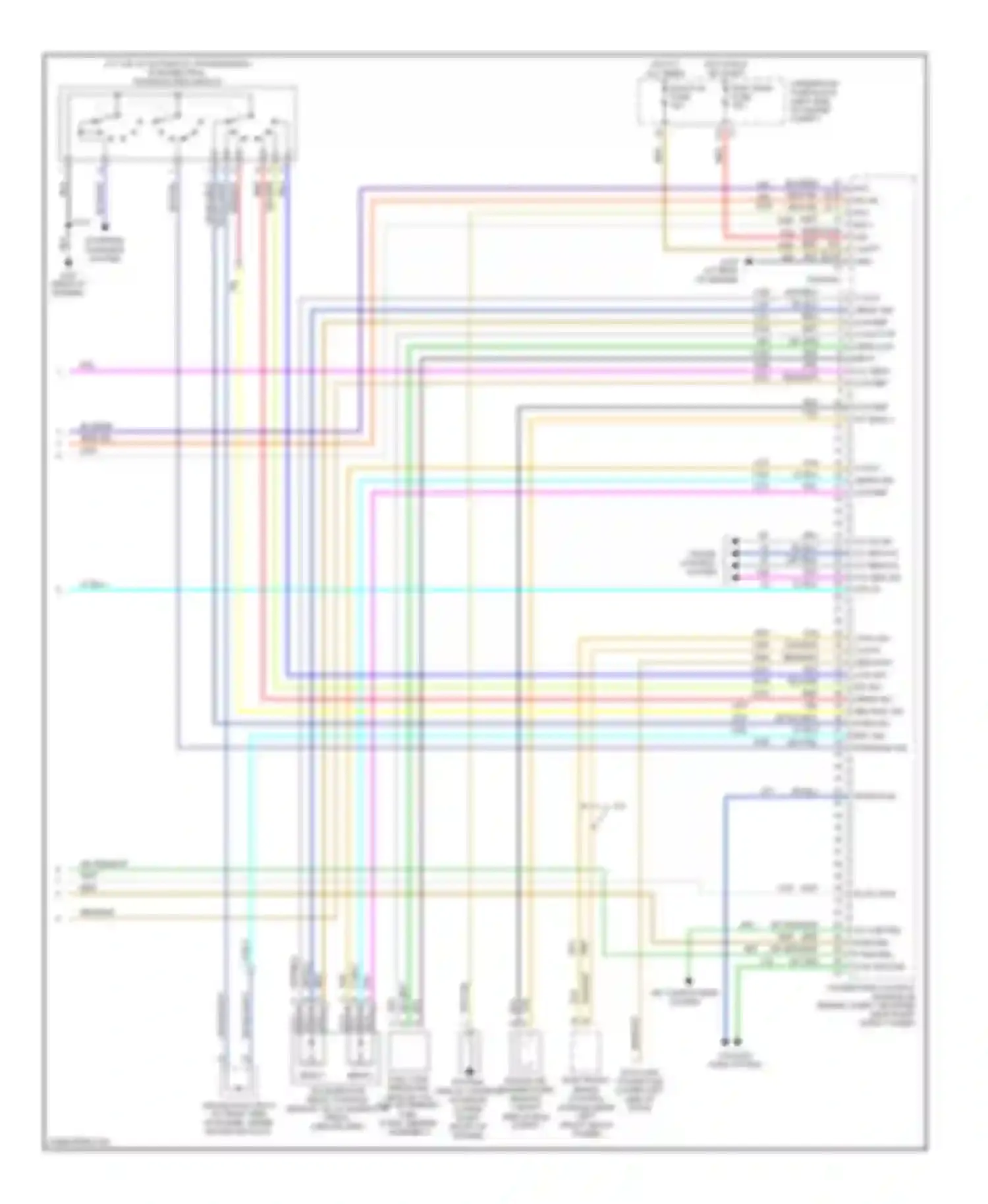 VUE Saturn I (2001-2007): Wiring diagram engine performance 3.5l vin 4 (5 of 5)