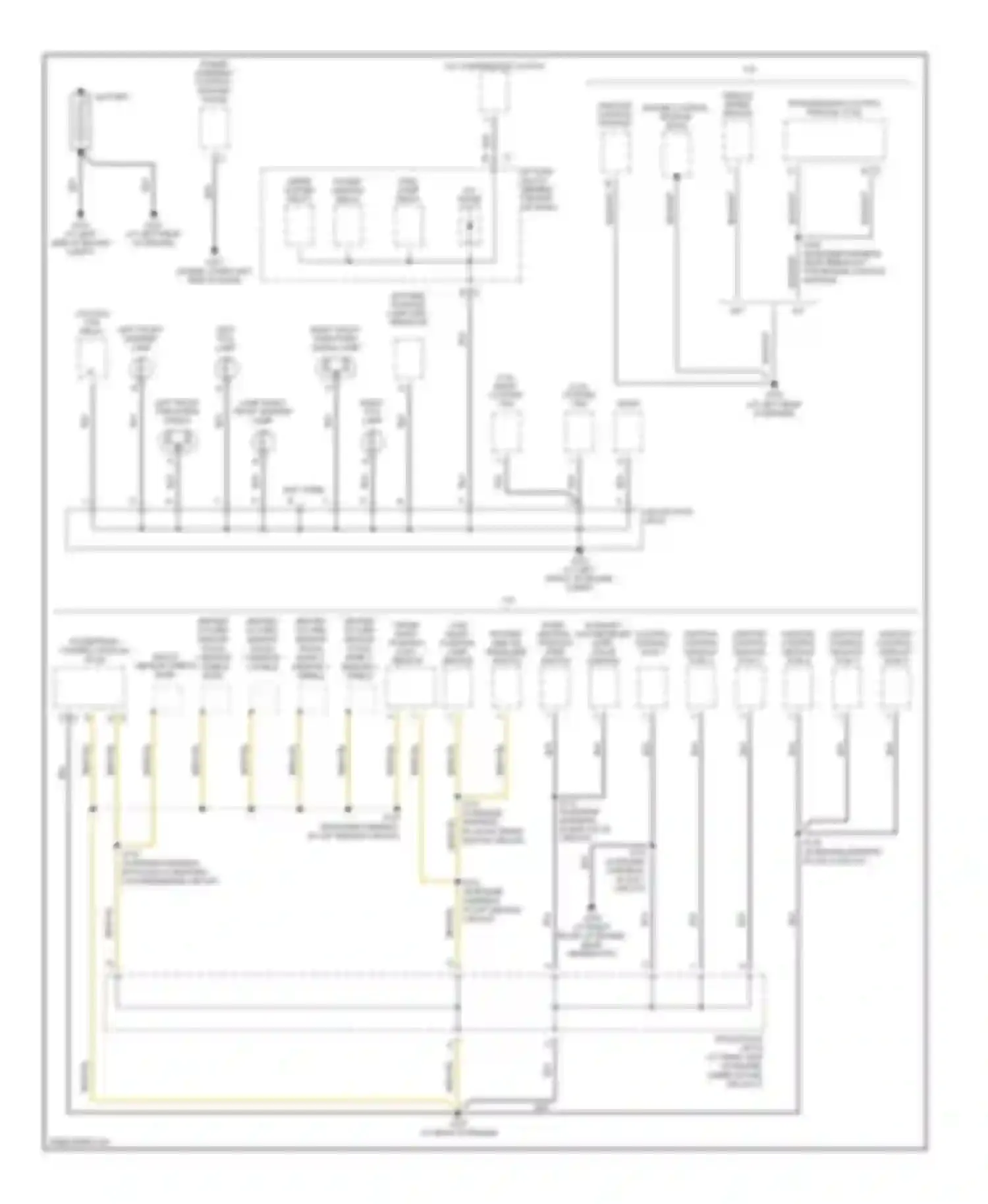 VUE Saturn I (2001-2007): Ground distribution circuit (1 of 3)