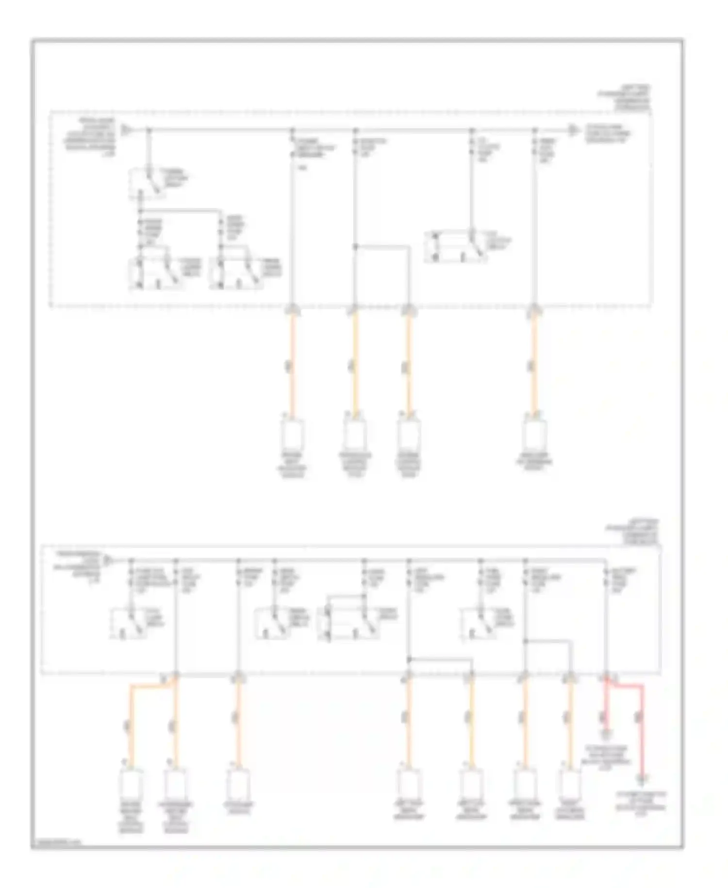 VUE Saturn I (2001-2007): 2.2l vin d, power distribution circuit (3 of 4)