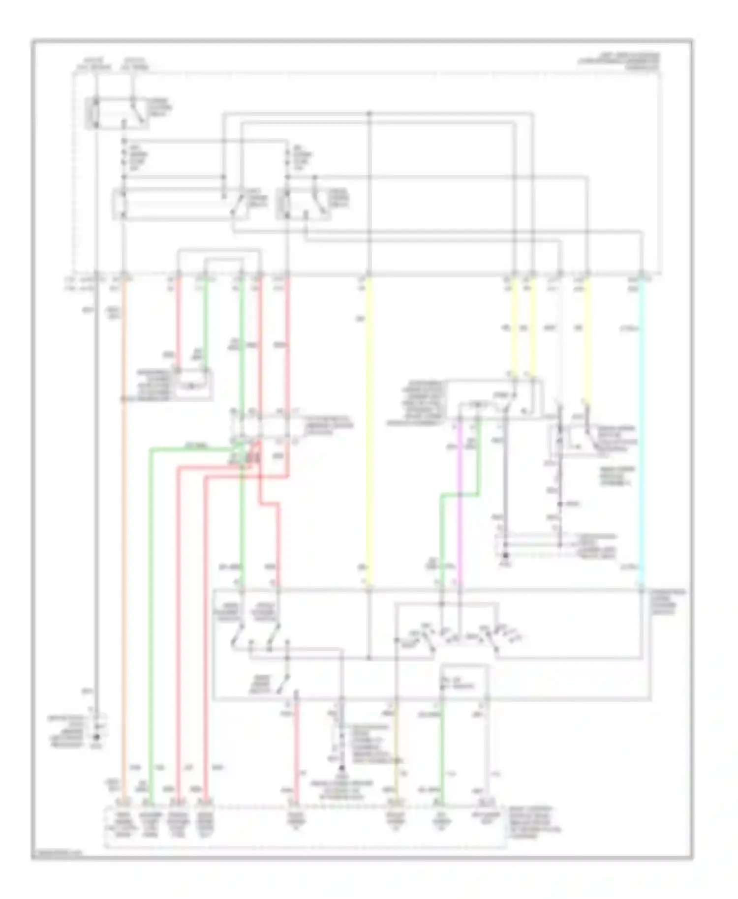 VUE Saturn I (2001-2007): Wiper/washer circuit
