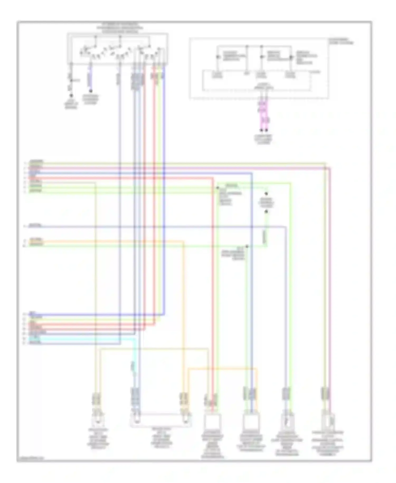 Wiring diagram blu/wht for Saturn VUE I (2001-2007) (2 of 6)