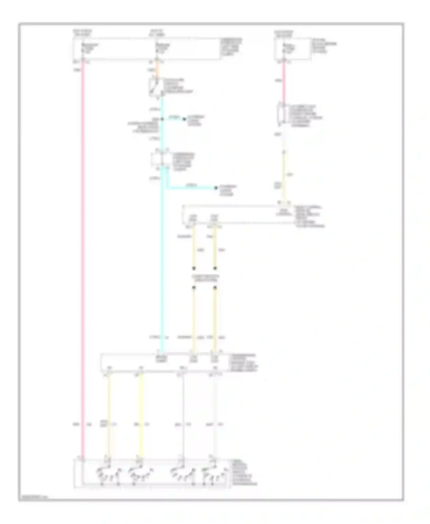 Wiring diagram computer data lines system for Saturn VUE I (2001-2007) (13 of 22)