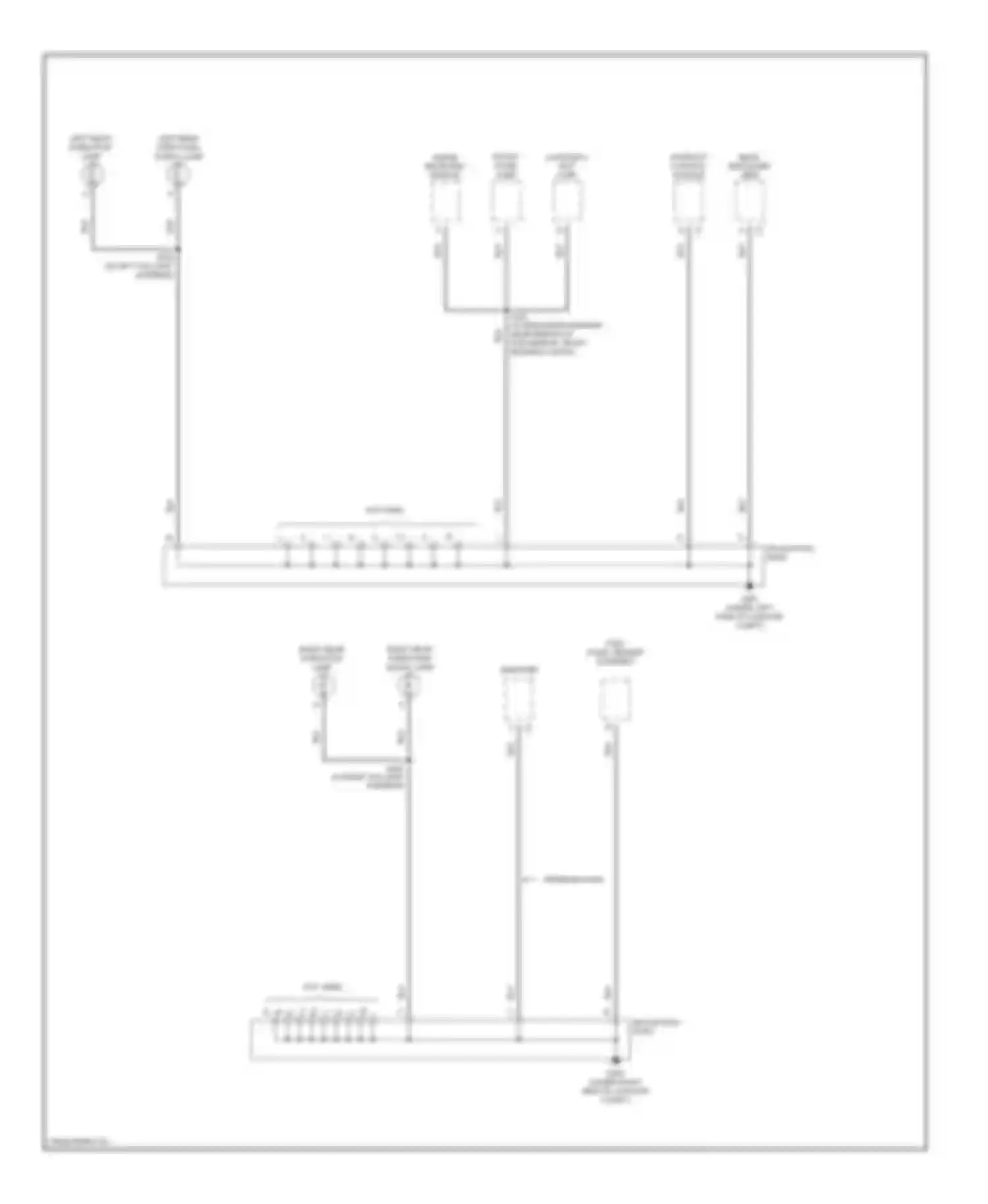 Wiring diagram fuel pump, sender assembly for Saturn VUE I (2001-2007) (1 of 1)