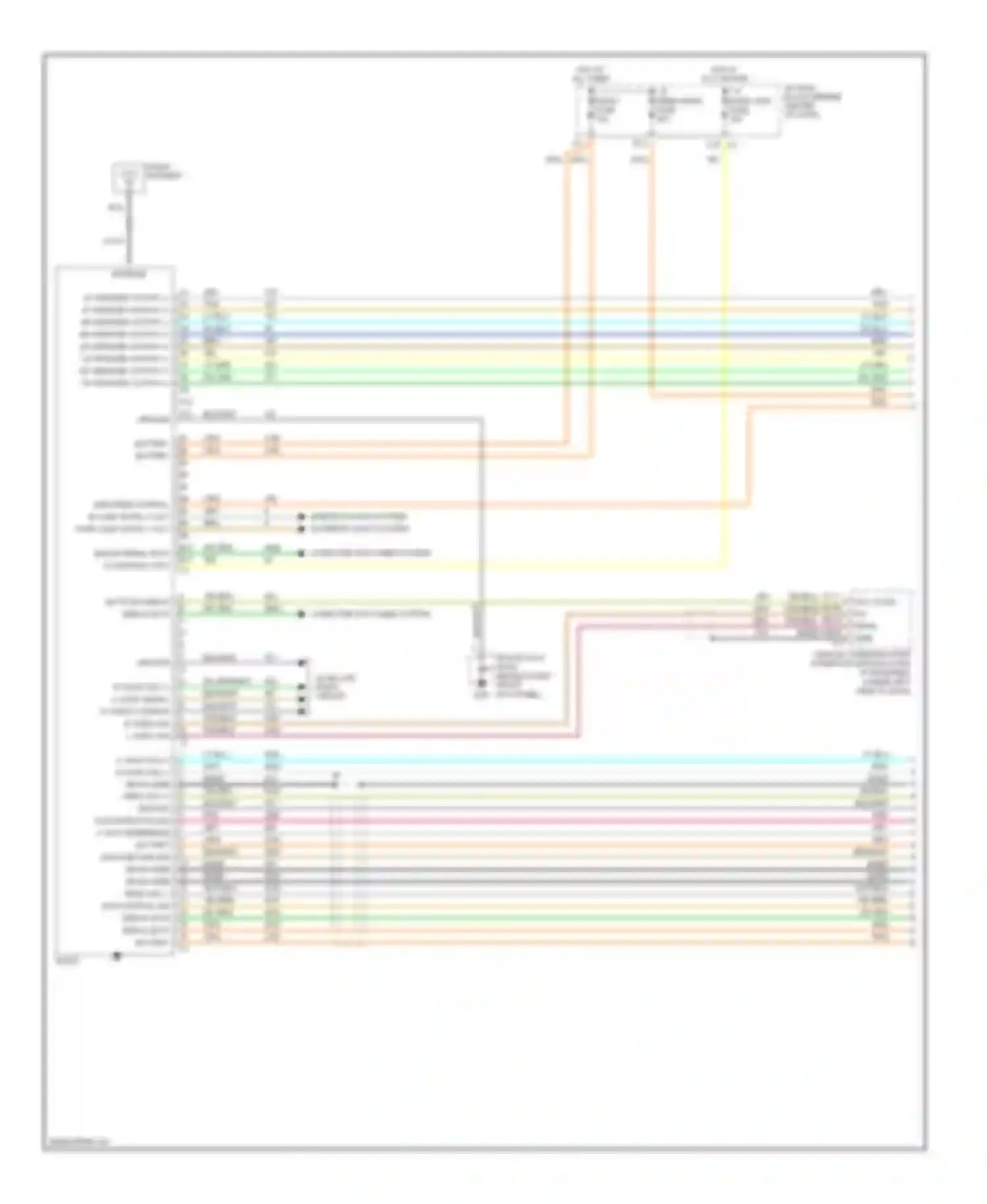 Wiring diagram nca for Saturn VUE I (2001-2007) (17 of 20)