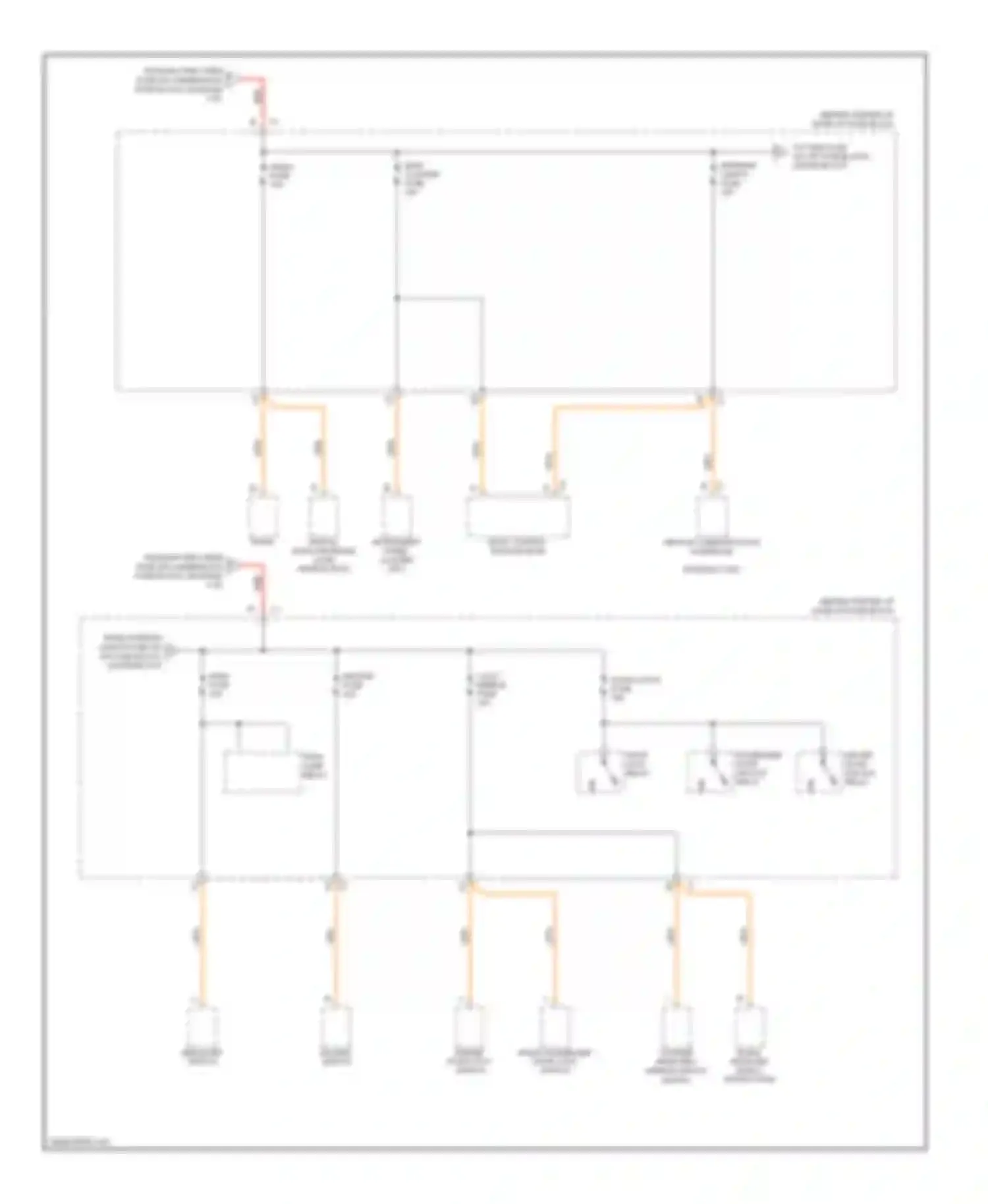 Wiring diagram passenger door unlock relay for Saturn VUE I (2001-2007) (1 of 2)