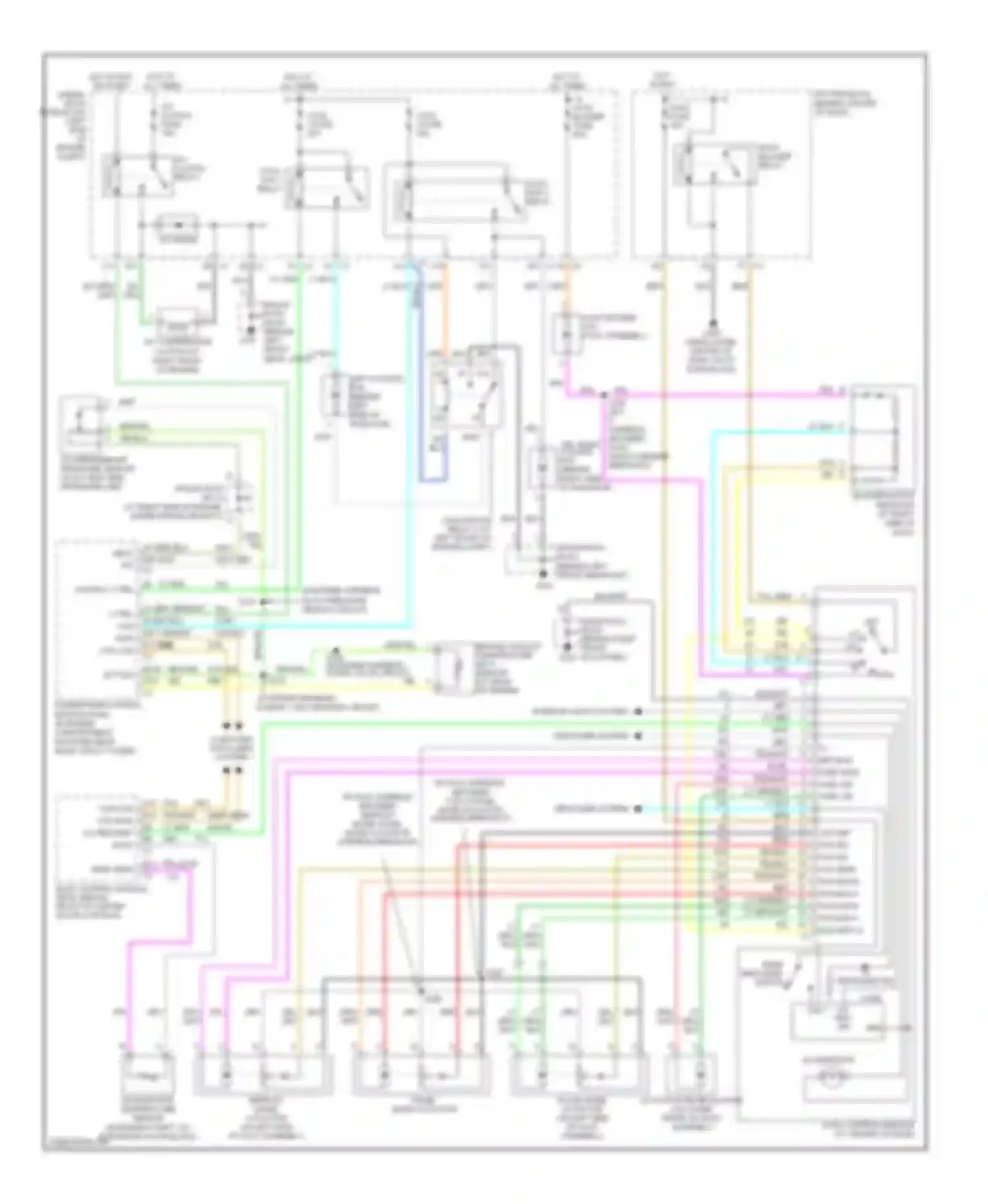 Wiring diagram tan/wht for Saturn VUE I (2001-2007) (5 of 22)