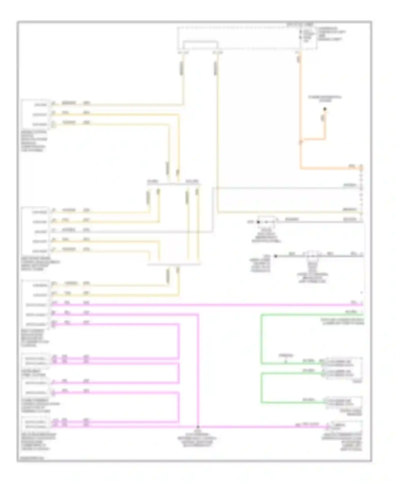 Wiring diagram w/o abs for Saturn VUE I (2001-2007) (2 of 2)