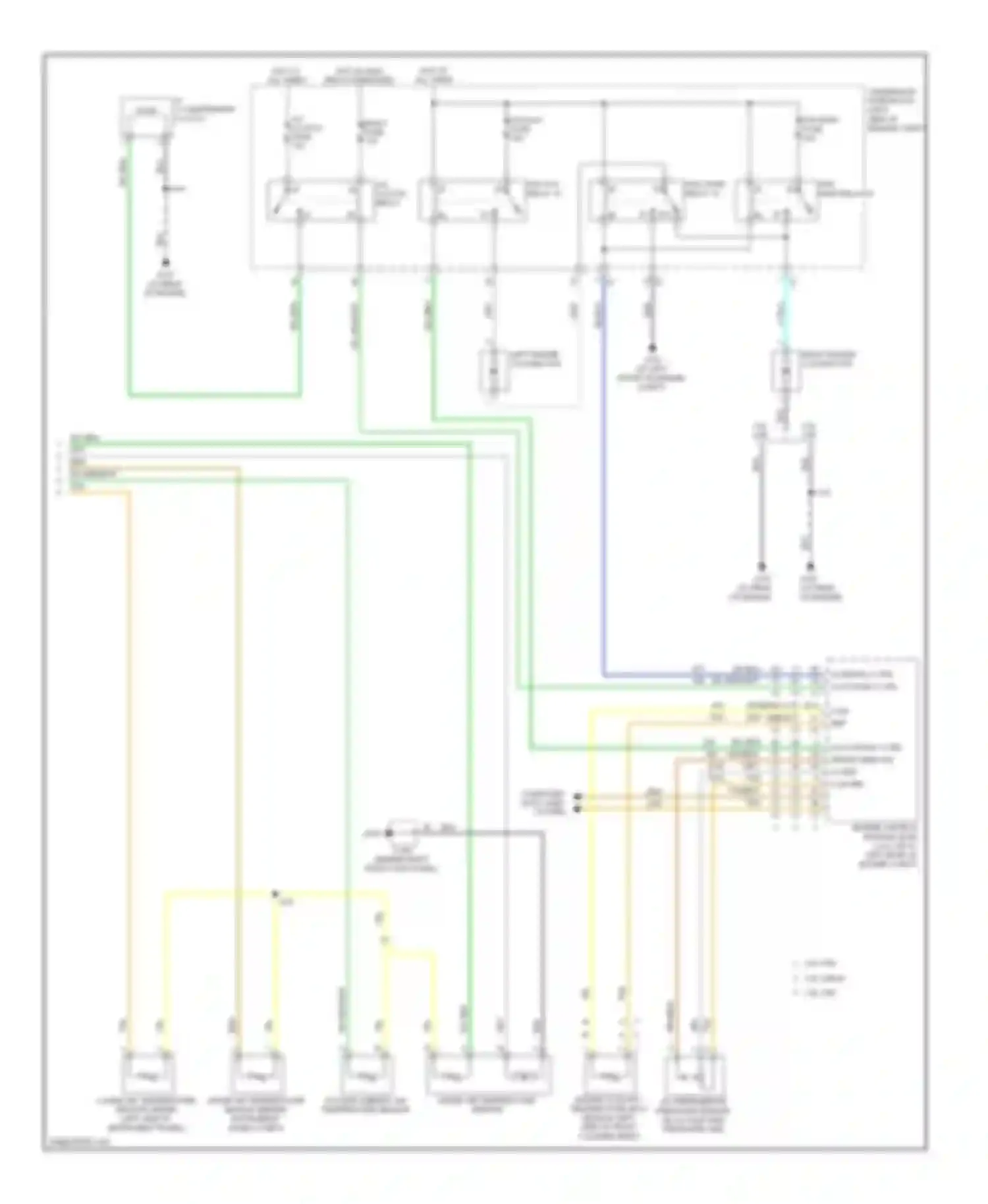VUE Saturn II (2007-2009): 3.5l vin n, automatic a/c circuit (2 of 2)