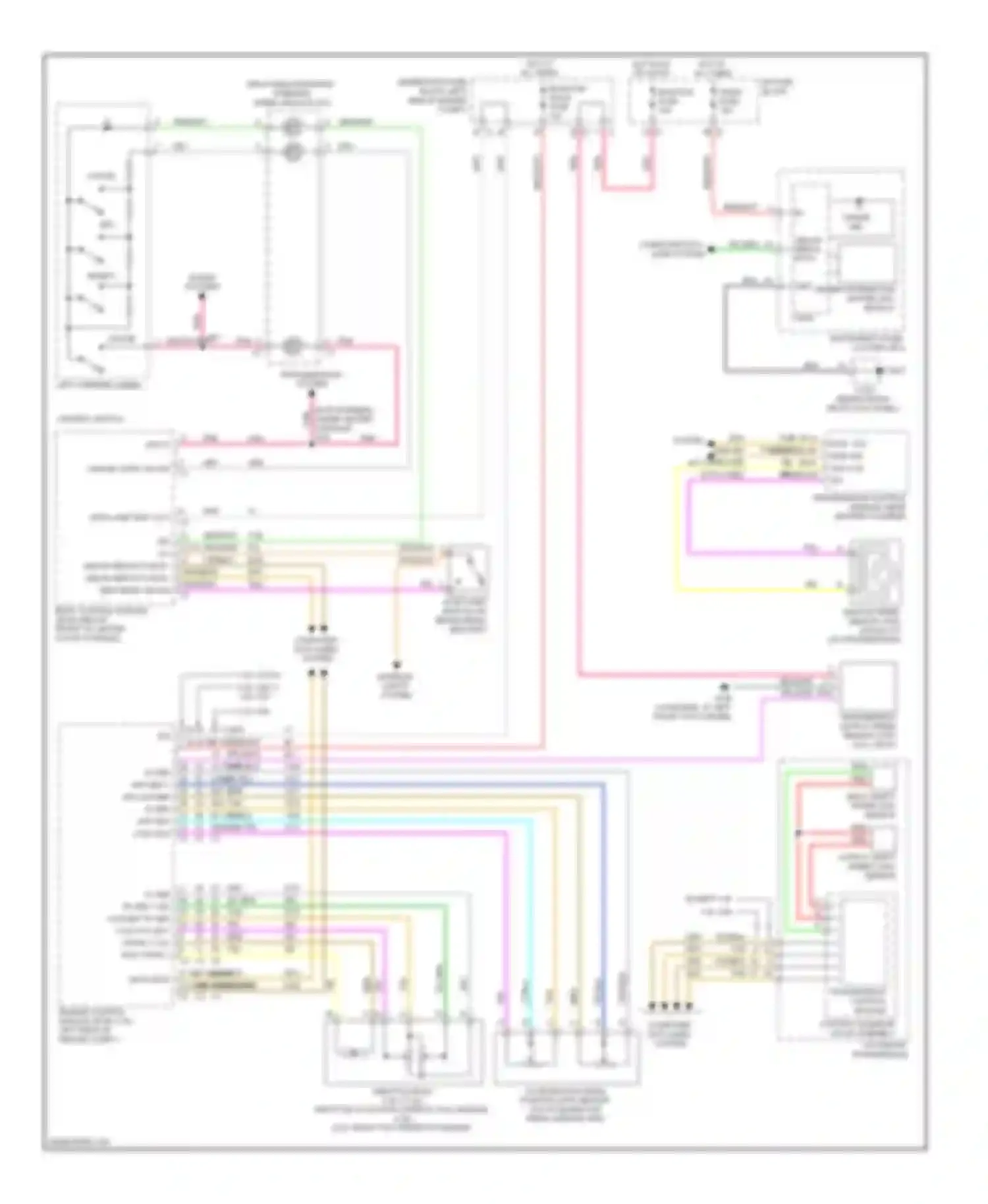 VUE Saturn II (2007-2009): Cruise control circuit