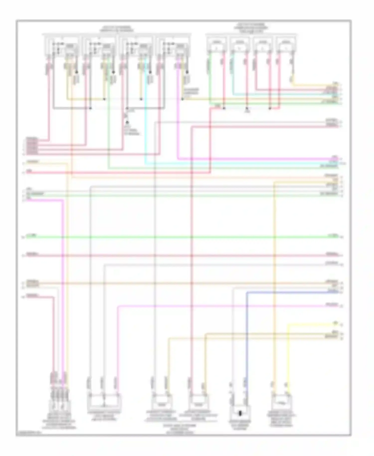 VUE Saturn II (2007-2009): Wiring diagram engine performance 2.4l vin p, engine controls circuit (4 of 5)
