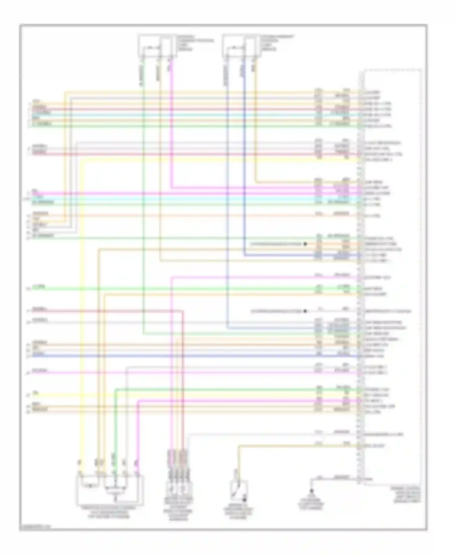 VUE Saturn II (2007-2009): Wiring diagram engine performance 2.4l vin p, engine controls circuit (5 of 5)