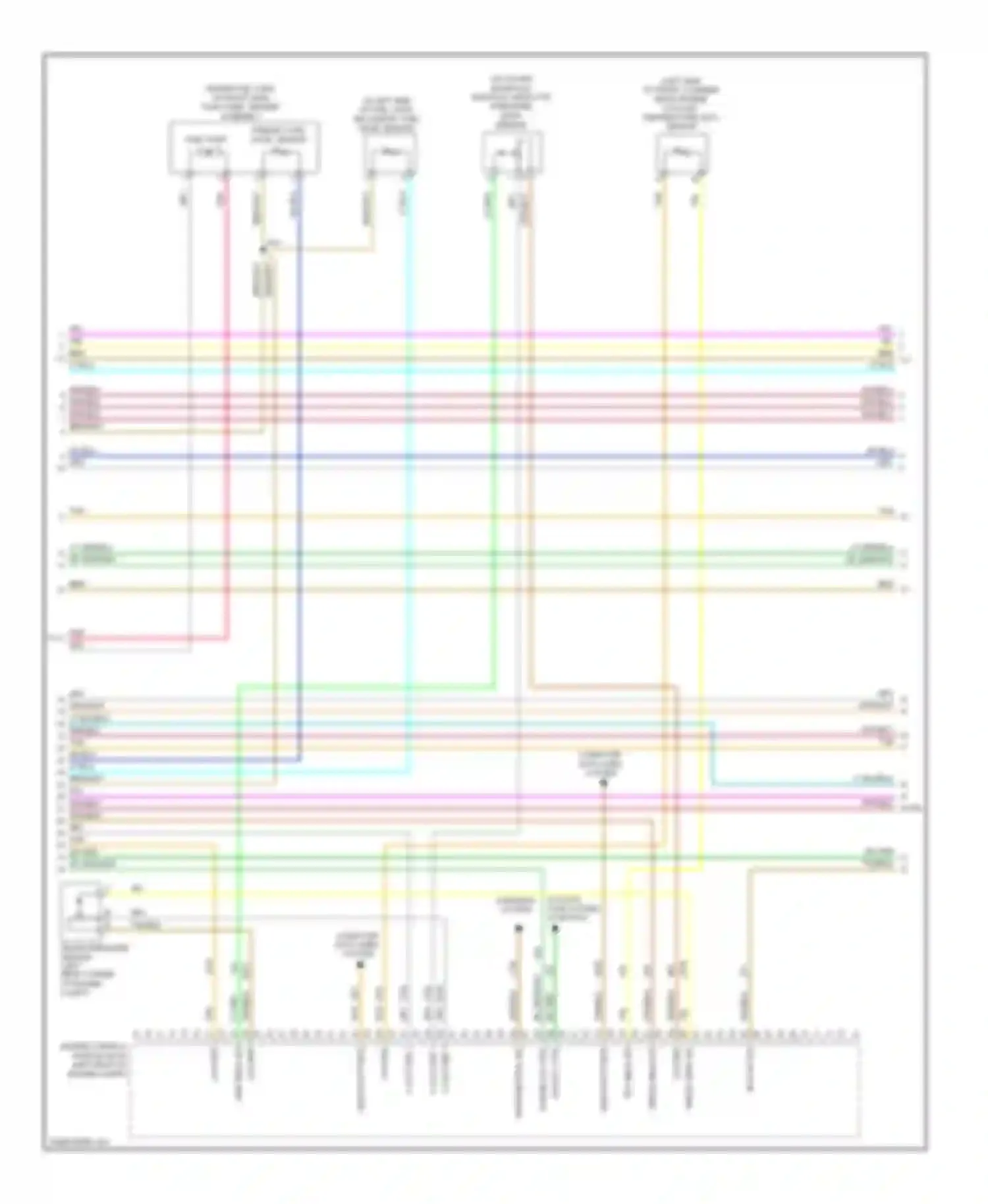 VUE Saturn II (2007-2009): Wiring diagram engine performance 2.4l vin z, engine controls circuit (4 of 5)