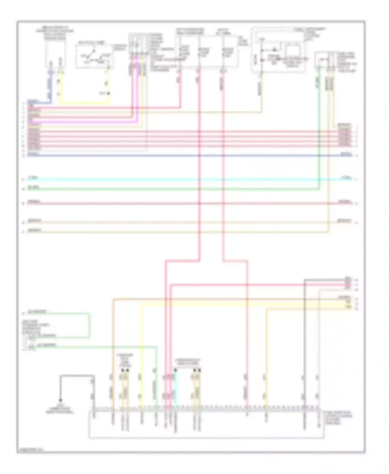 VUE Saturn II (2007-2009): Wiring diagram engine performance 3.5l vin n, engine controls circuit (2 of 4)