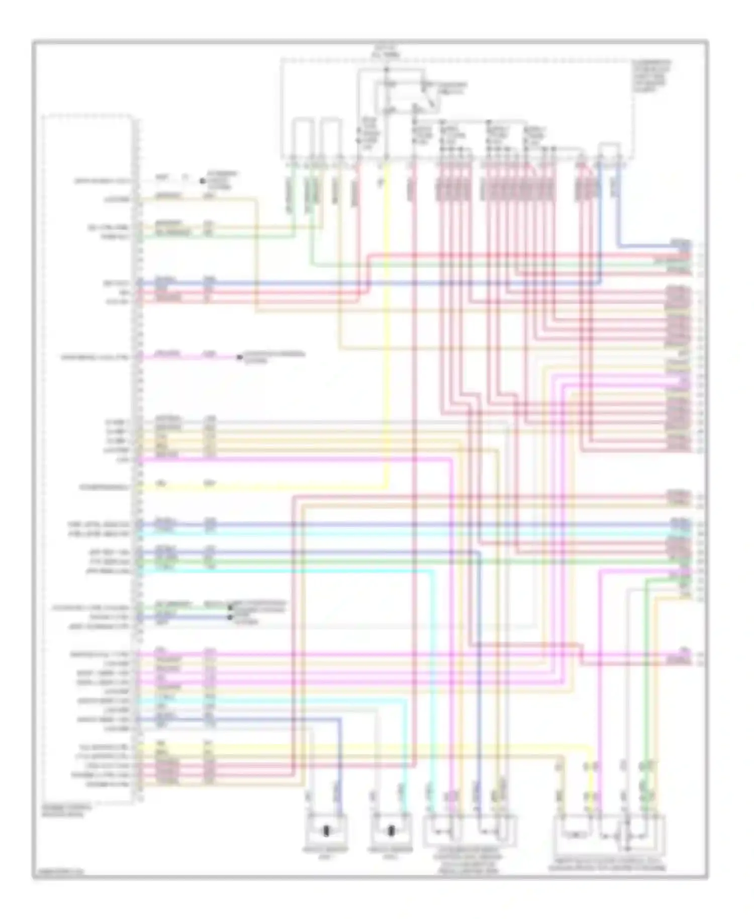 VUE Saturn II (2007-2009): Wiring diagram engine performance 3.6l vin 7, engine controls circuit (1 of 6)