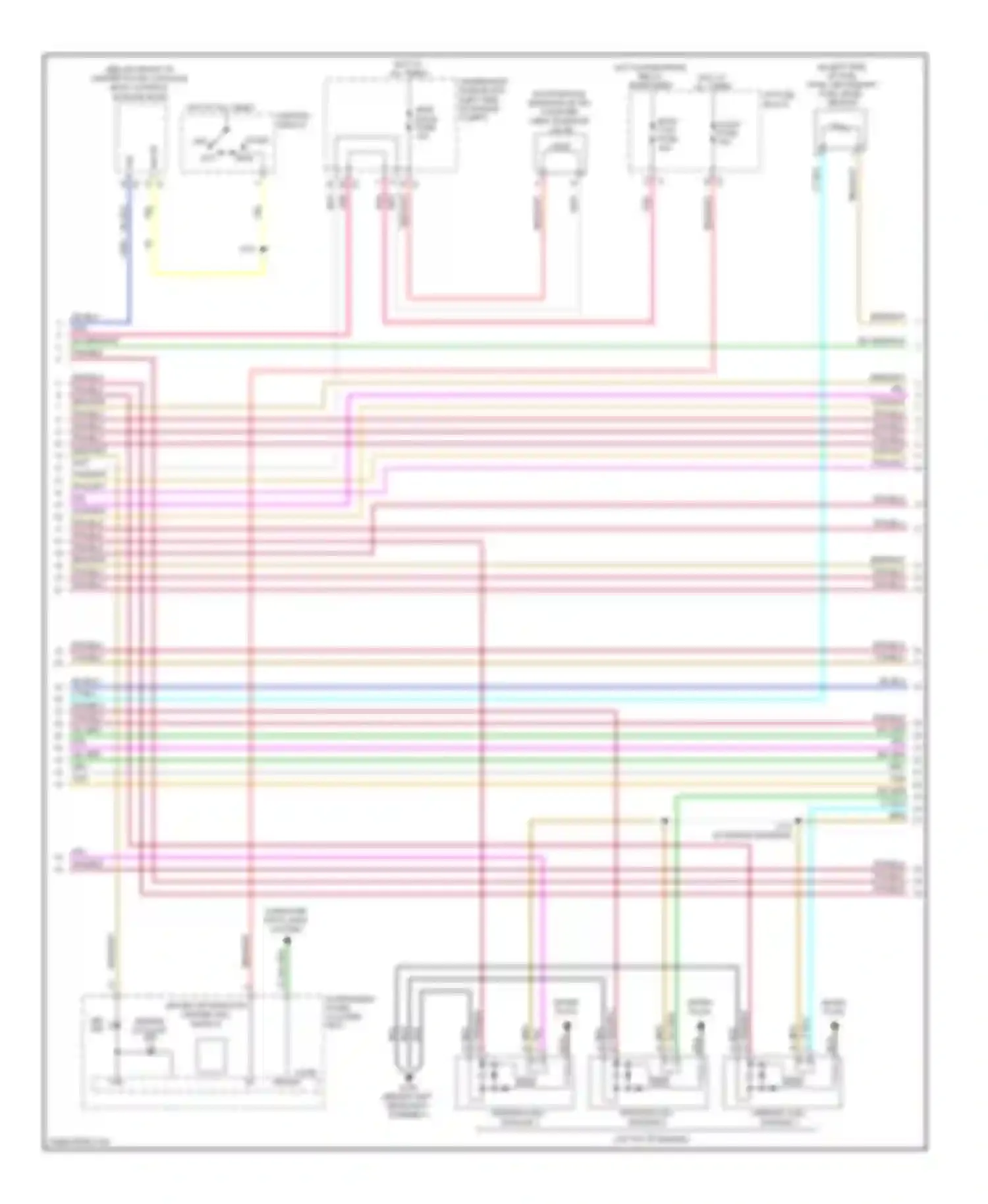 VUE Saturn II (2007-2009): Wiring diagram engine performance 3.6l vin 7, engine controls circuit (2 of 6)