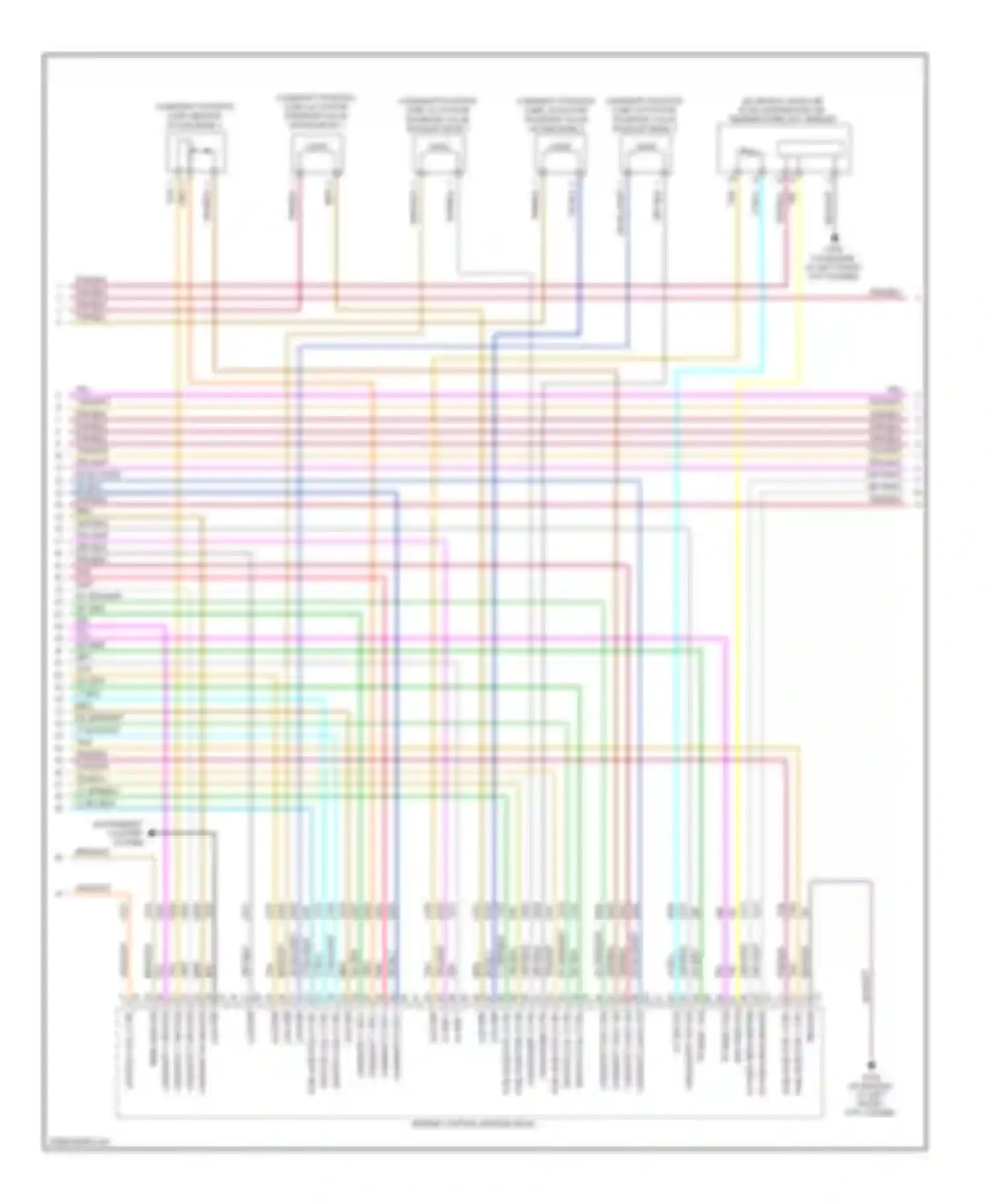 VUE Saturn II (2007-2009): Wiring diagram engine performance 3.6l vin 7, engine controls circuit (5 of 6)