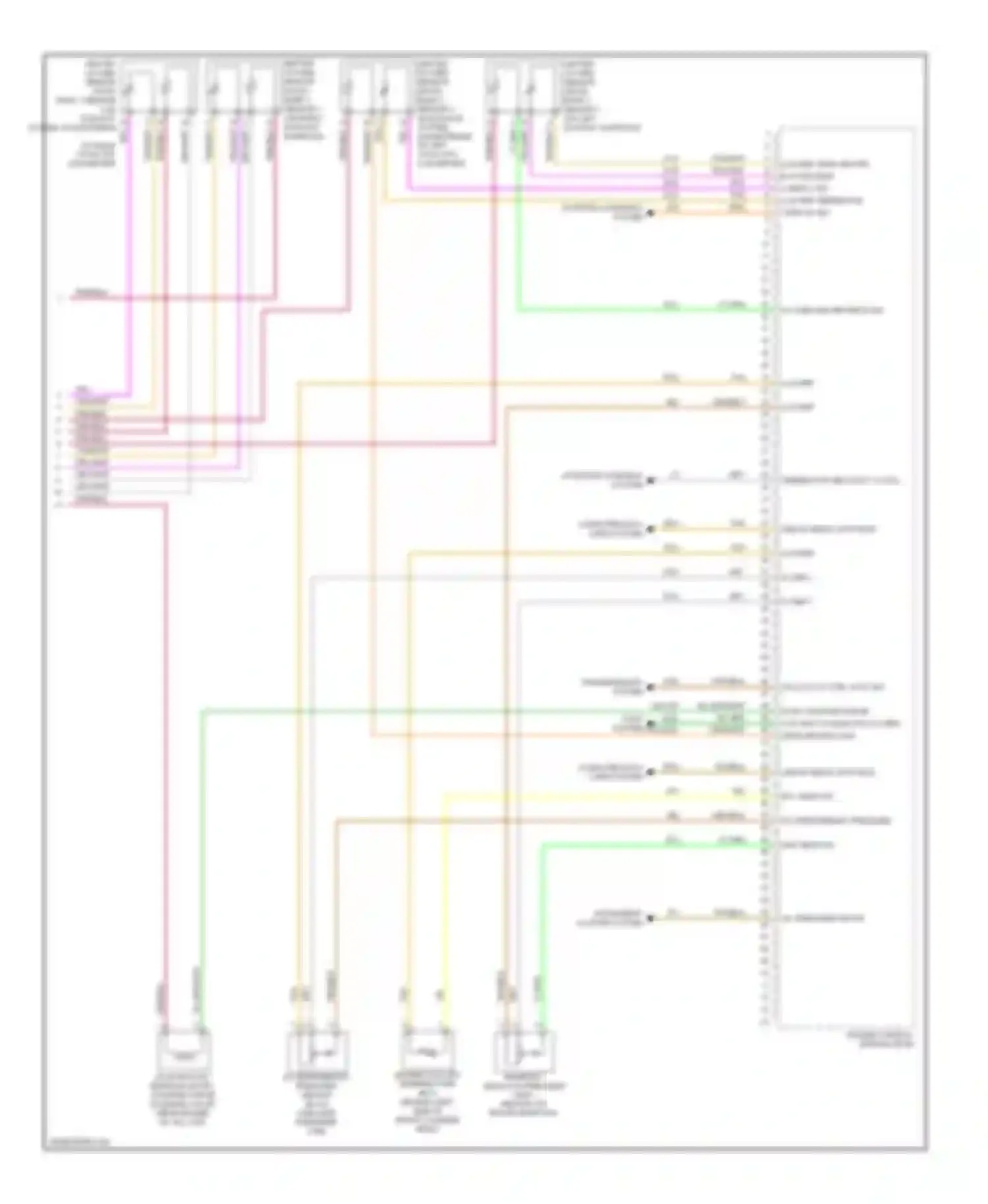 VUE Saturn II (2007-2009): Wiring diagram engine performance 3.6l vin 7, engine controls circuit (6 of 6)