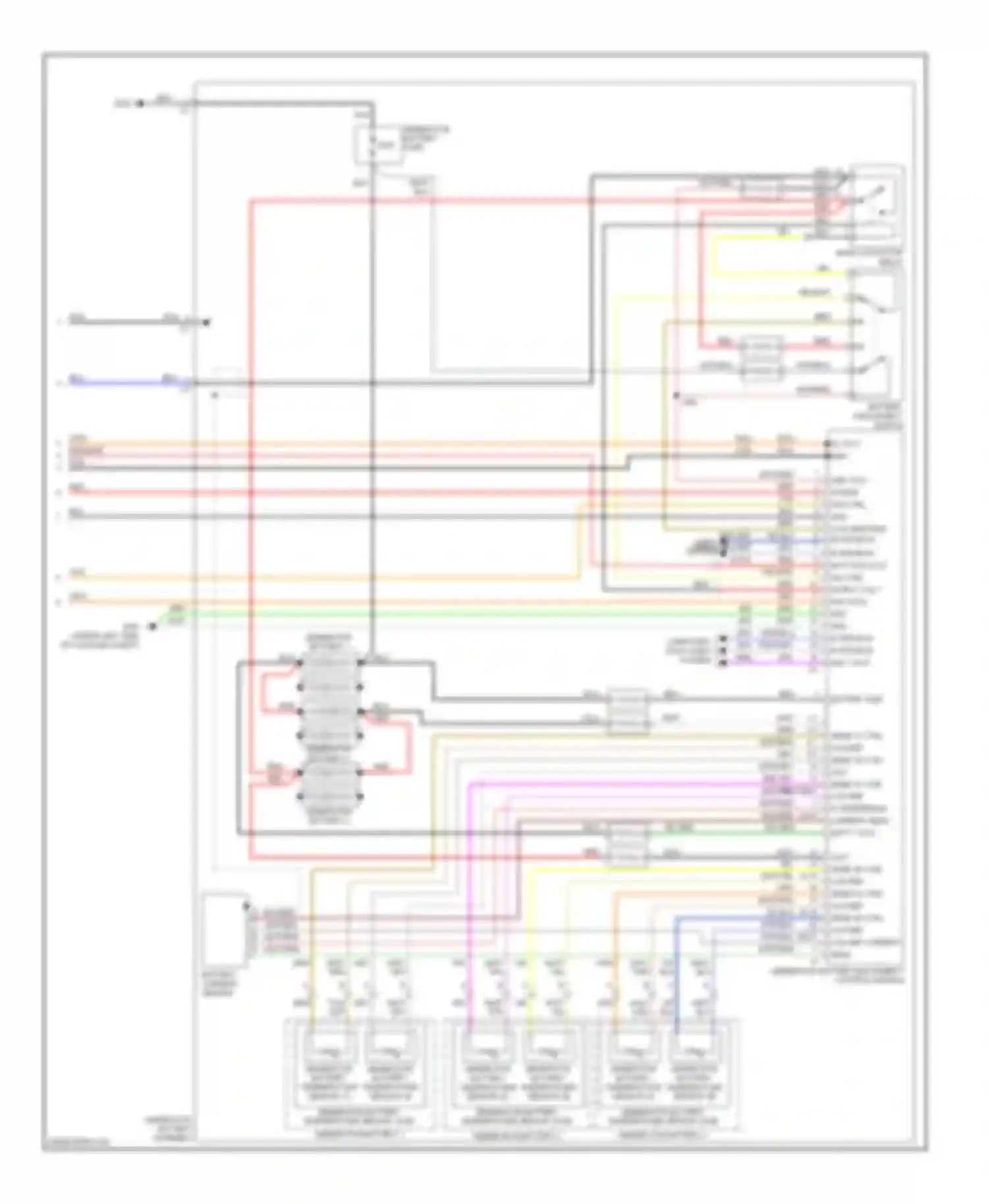 VUE Saturn II (2007-2009): Wiring diagram engine performance hybrid system circuit (3 of 3)