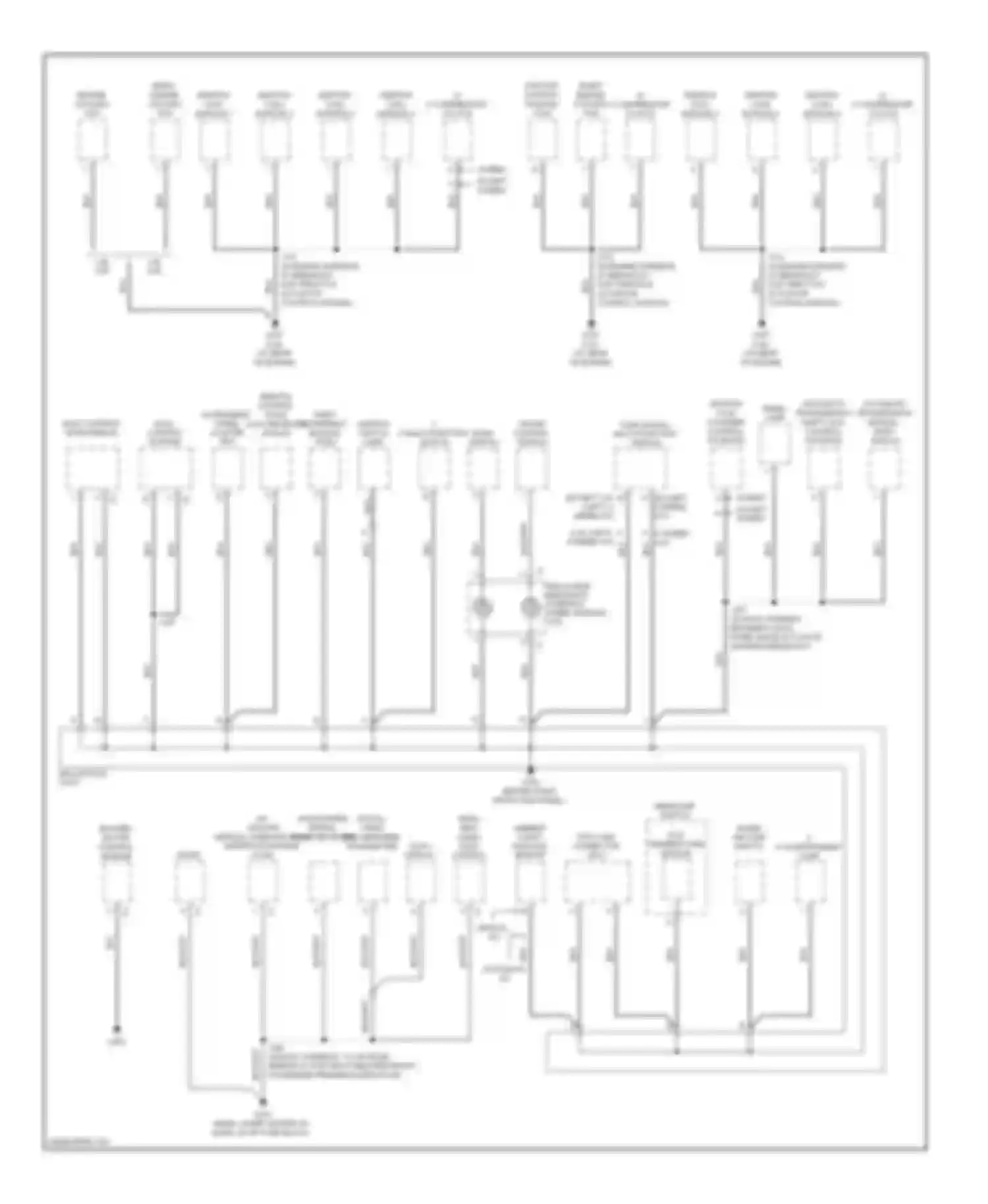 VUE Saturn II (2007-2009): Ground distribution circuit (2 of 4)