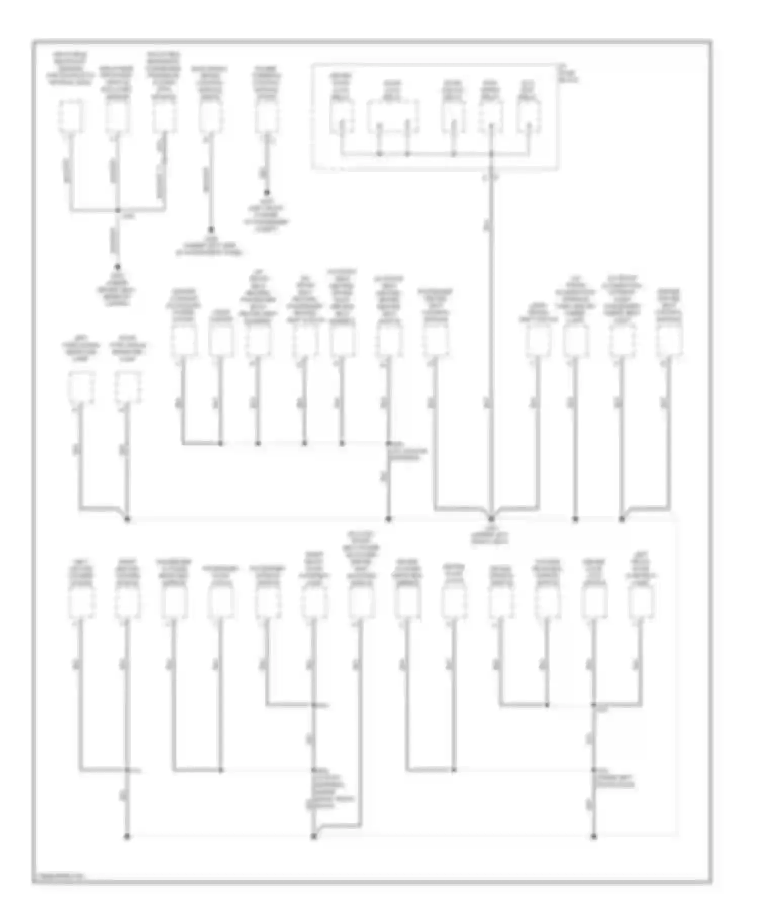 VUE Saturn II (2007-2009): Ground distribution circuit (3 of 4)