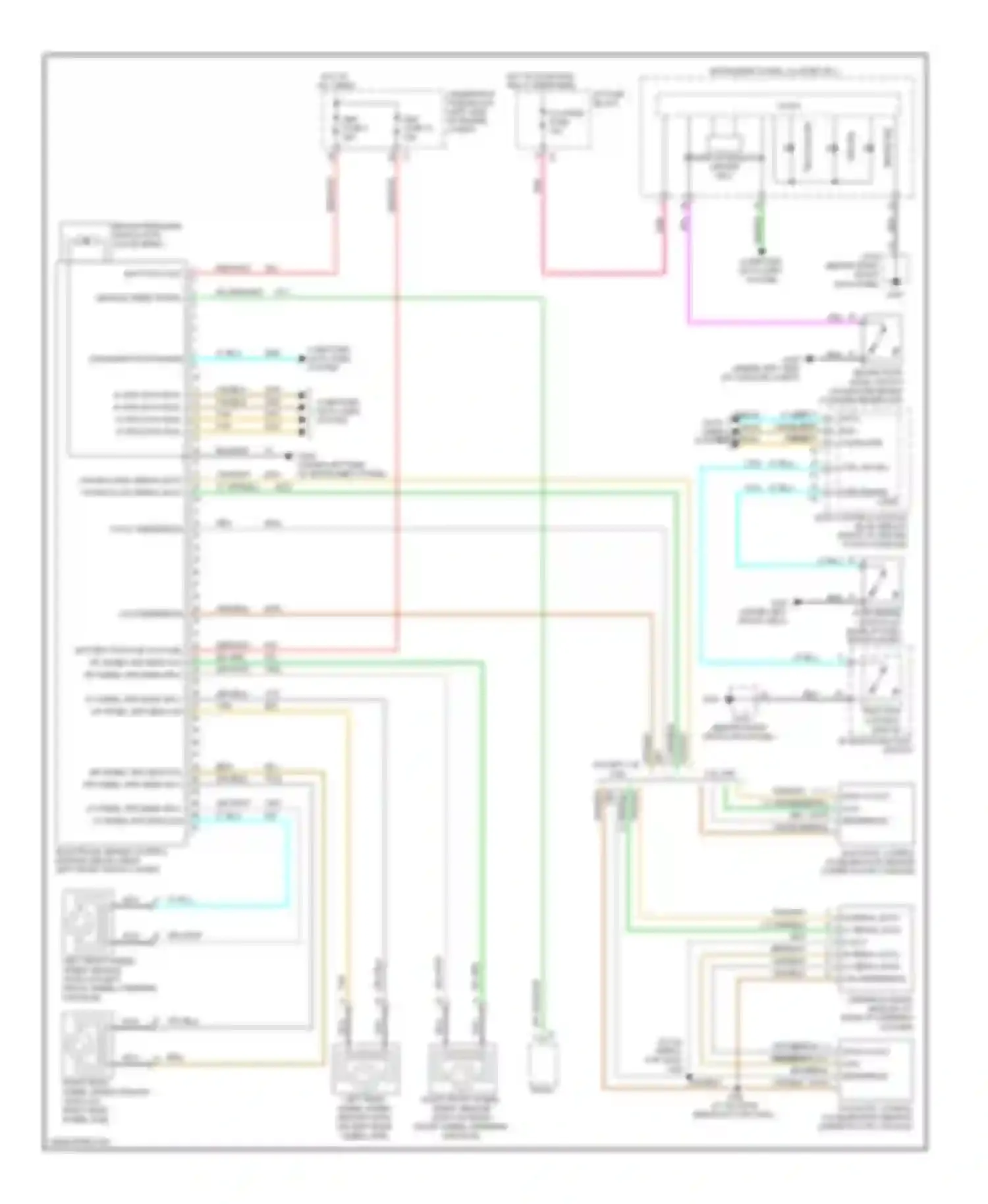 Wiring diagram 5-volt reference for Saturn VUE II (2007-2009) (1 of 1)