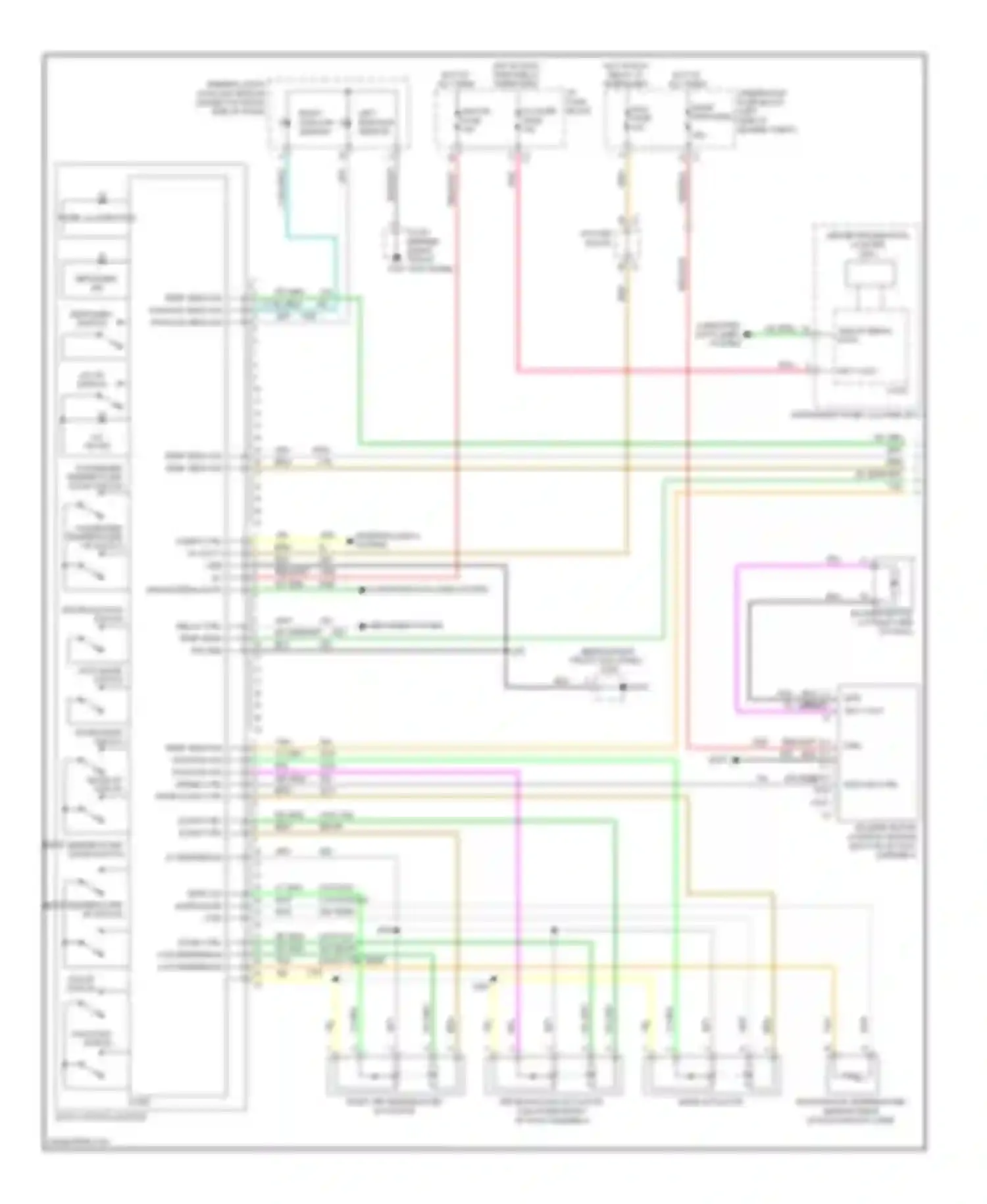 Wiring diagram a/c on ind for Saturn VUE II (2007-2009) (1 of 14)