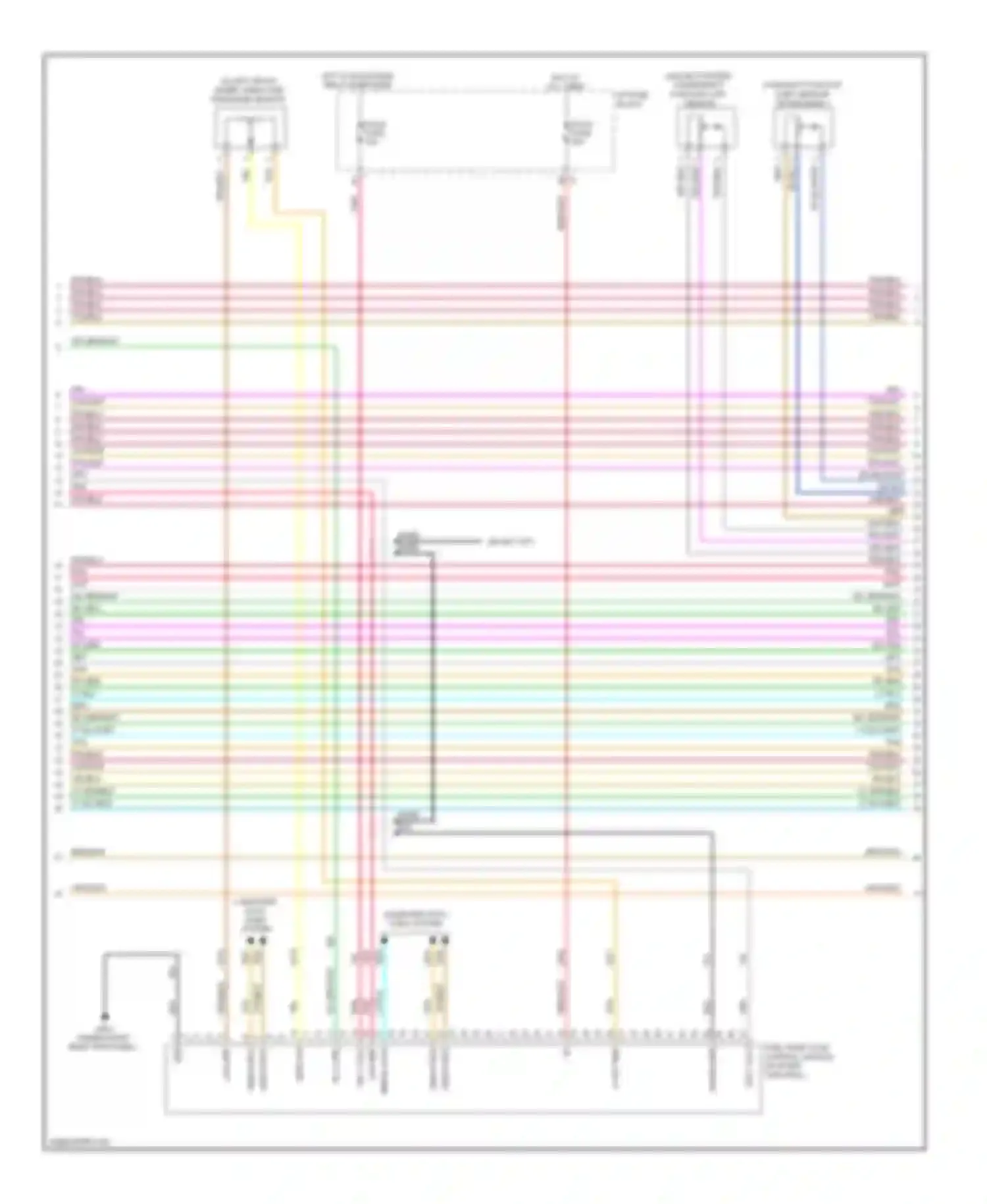 Wiring diagram bare bare for Saturn VUE II (2007-2009) (1 of 1)