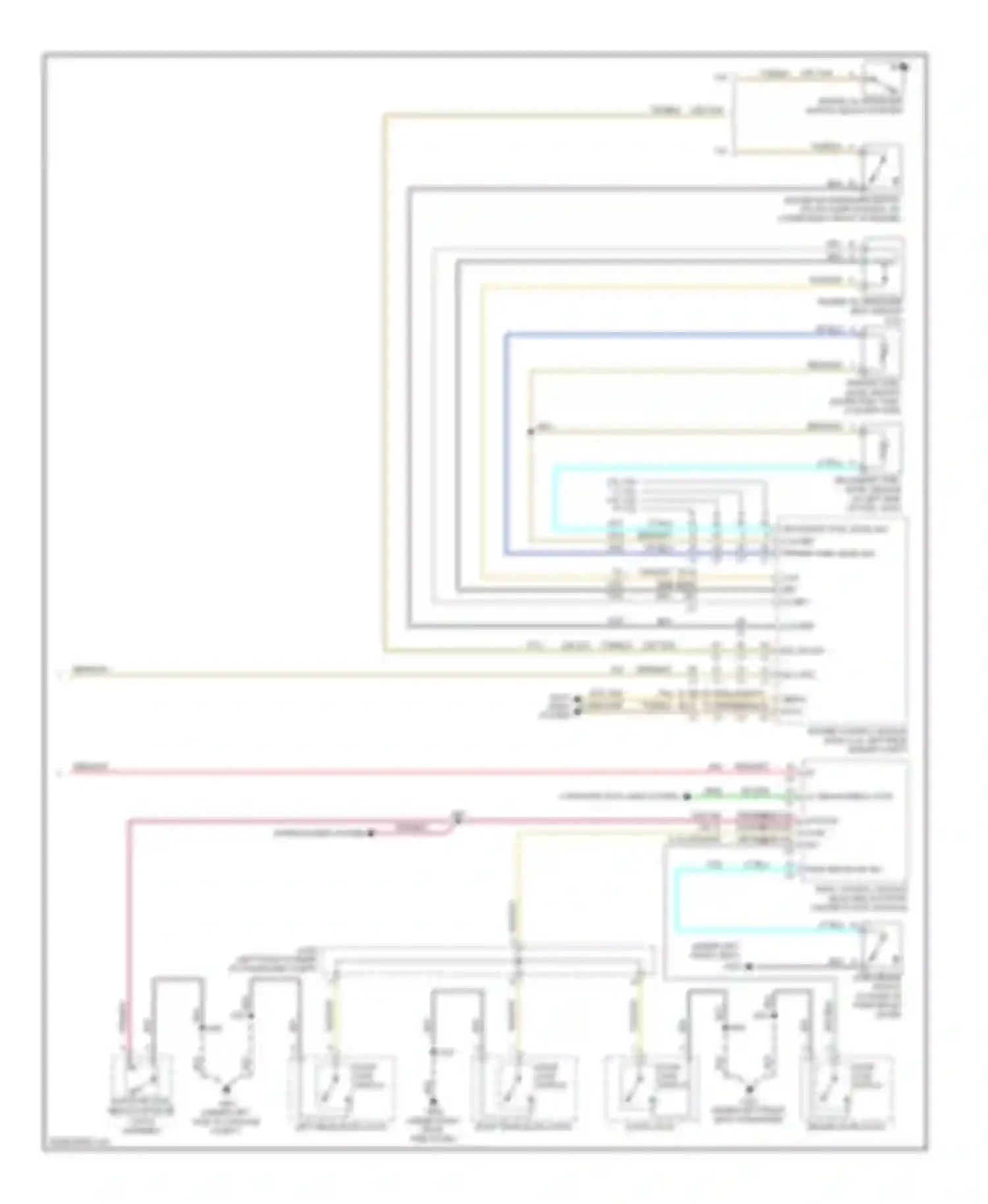 Wiring diagram secondary fuel level sensor for Saturn VUE II (2007-2009) (1 of 1)