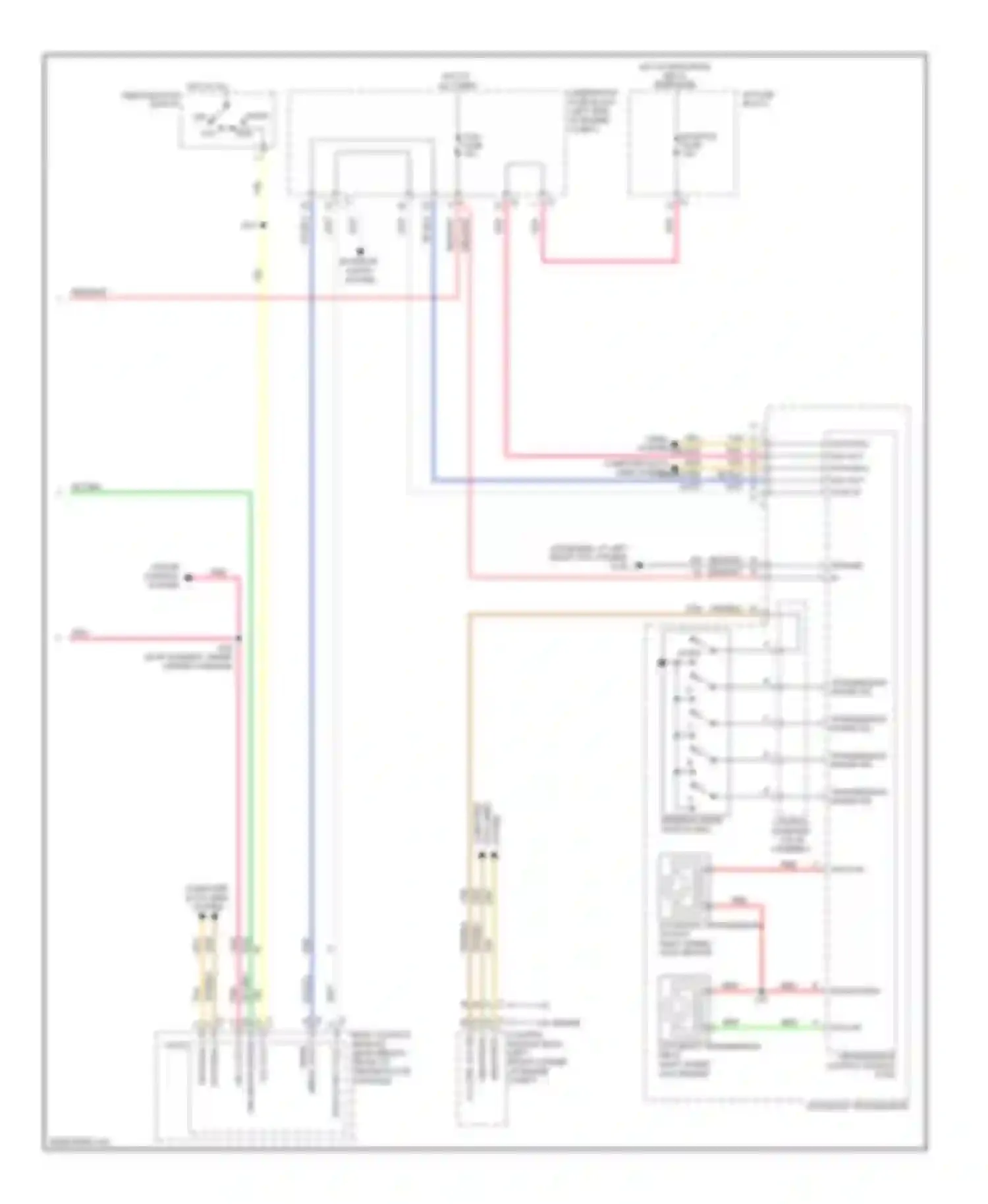 Wiring diagram transmission range sig a for Saturn VUE II (2007-2009) (3 of 4)