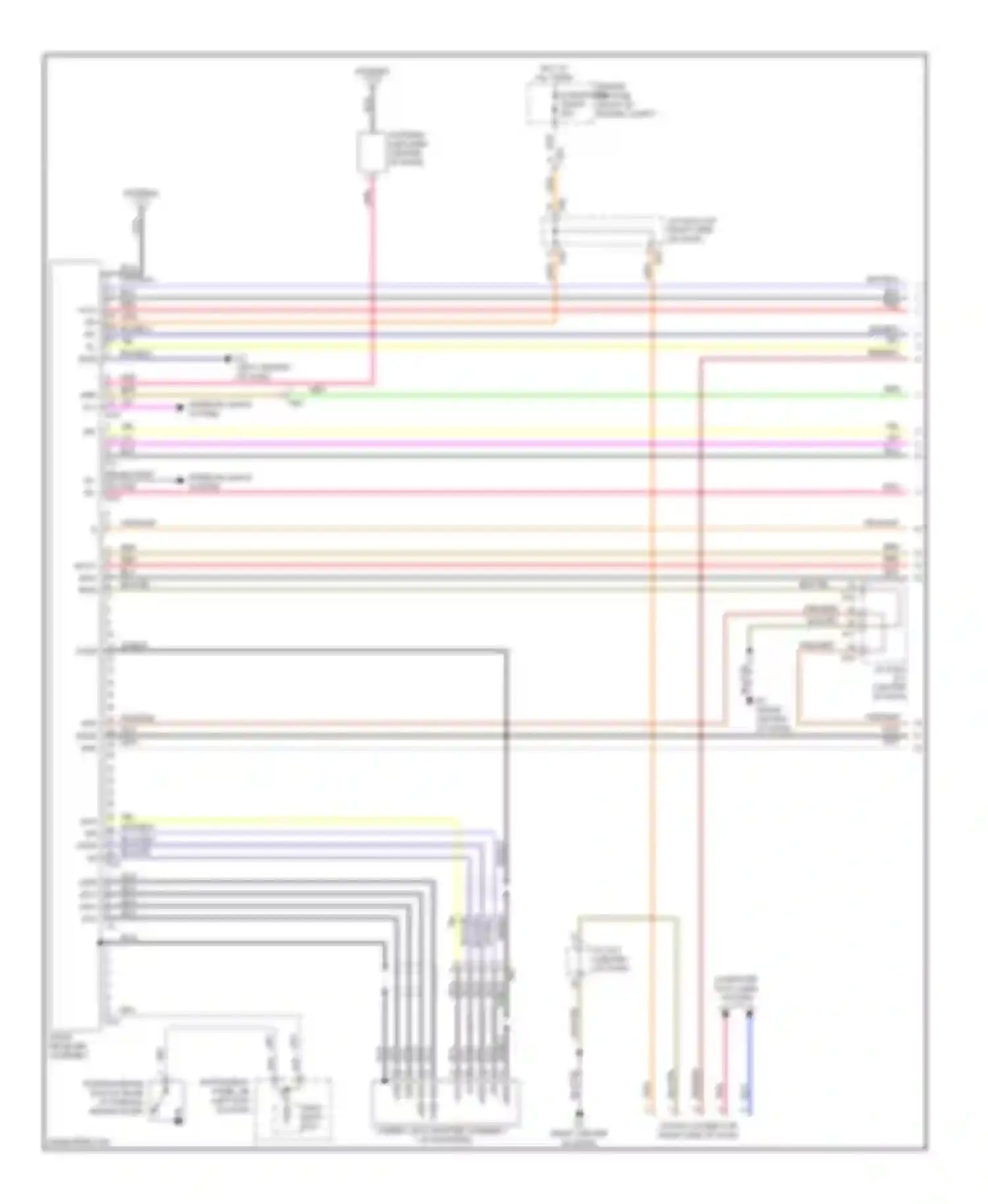 FR-S Scion I (2012-2016): Radio circuit (1 of 3)