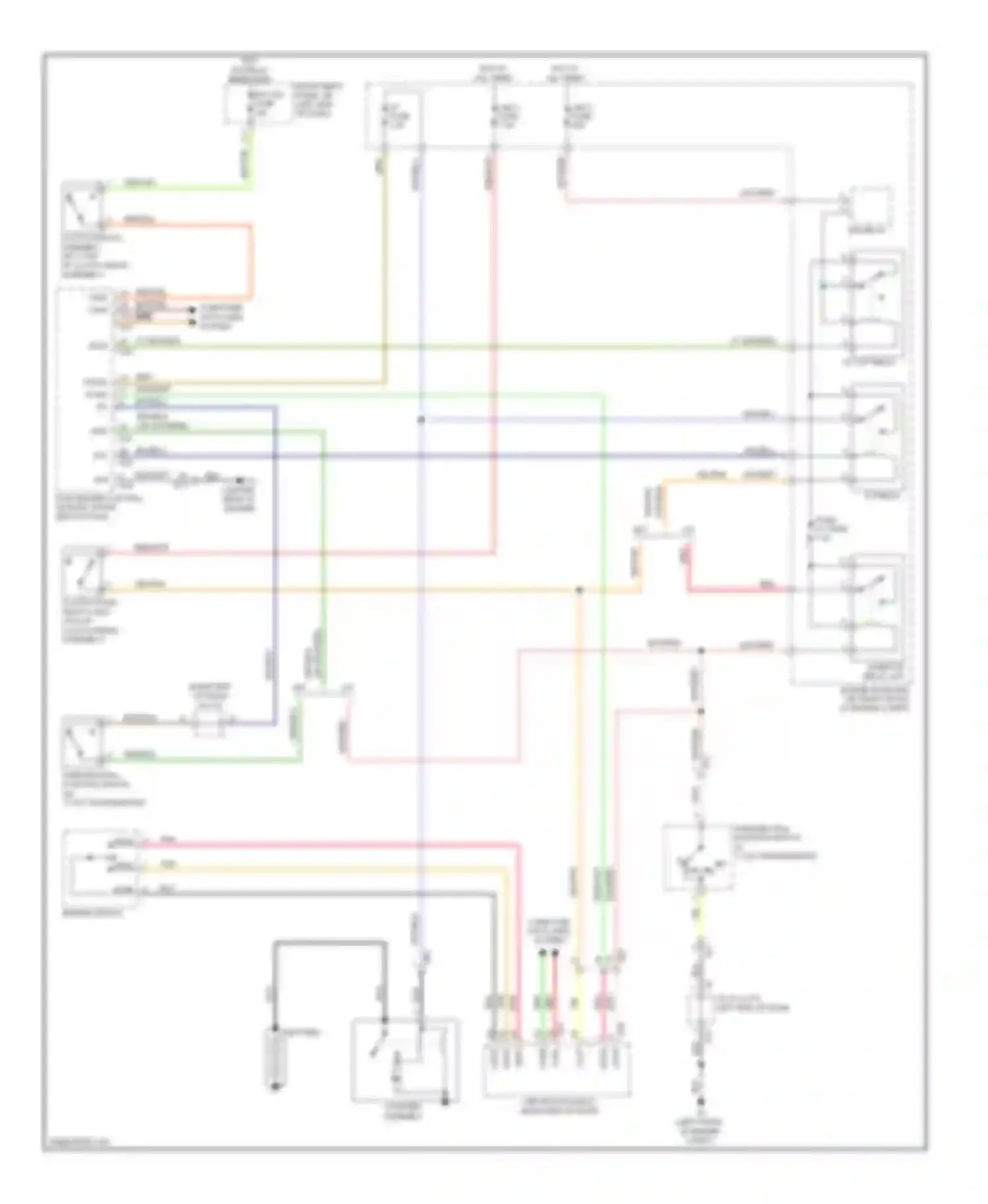 FR-S Scion I (2012-2016): Starting circuit, with smart entry & start system